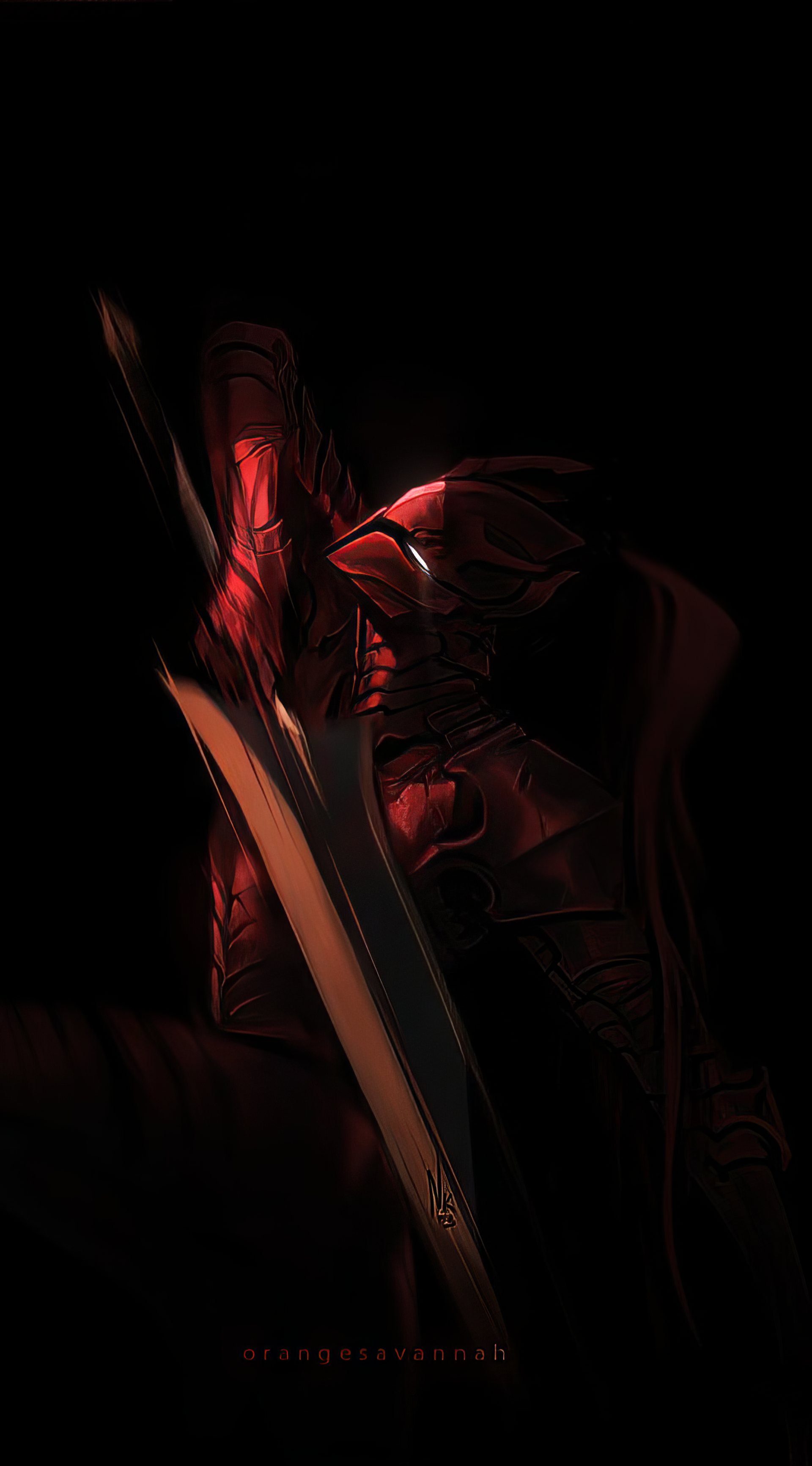 Igris (Solo Leveling) Phone Wallpaper