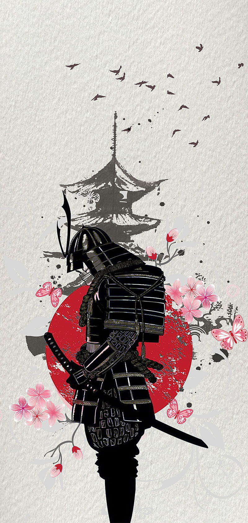 Samurai Phone Wallpaper, HD Samurai Phone Background on WallpaperBat