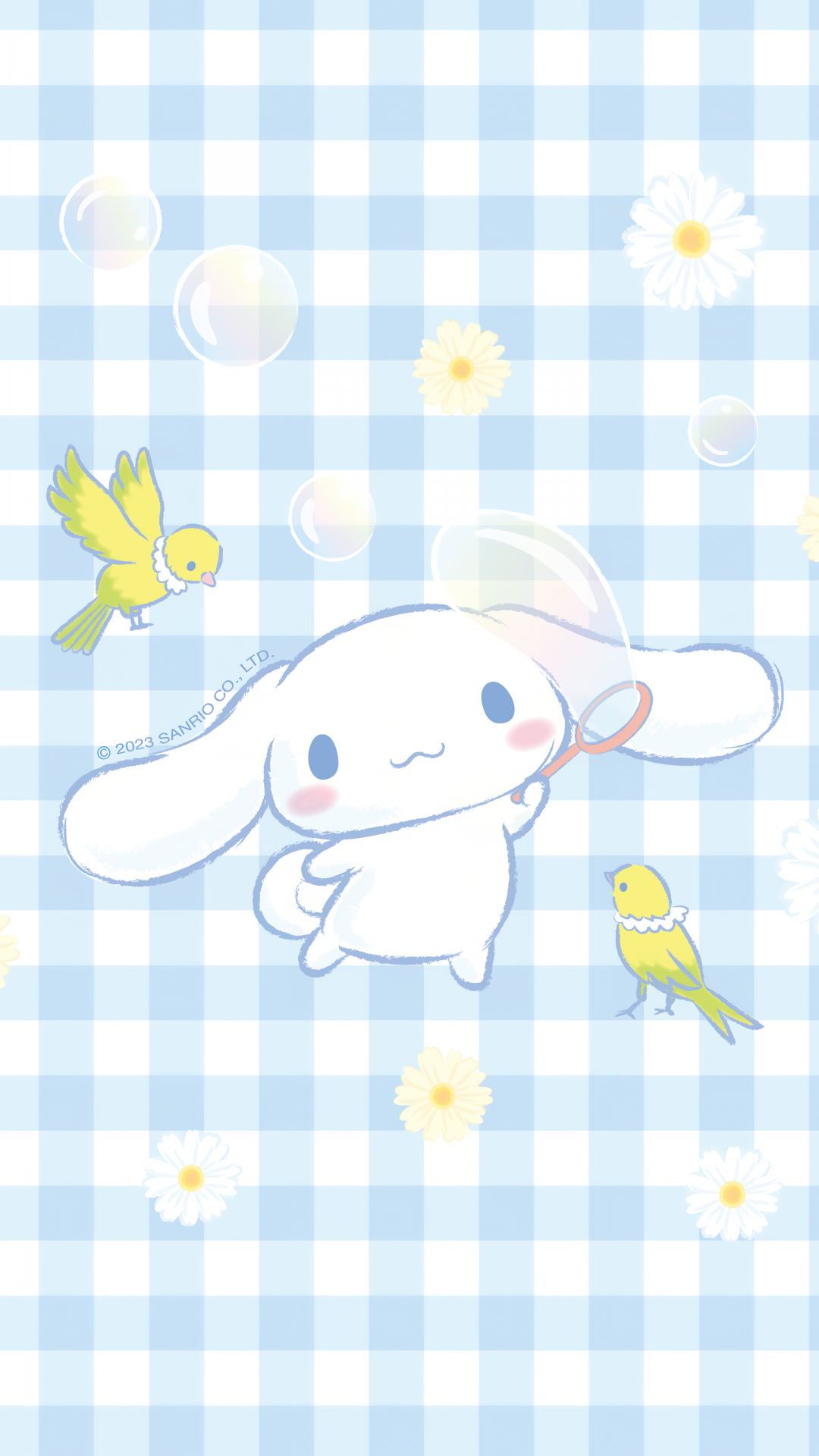 Cinnamoroll Wallpaper 4K, Blue, 5K, Cute cartoon, Sanrio