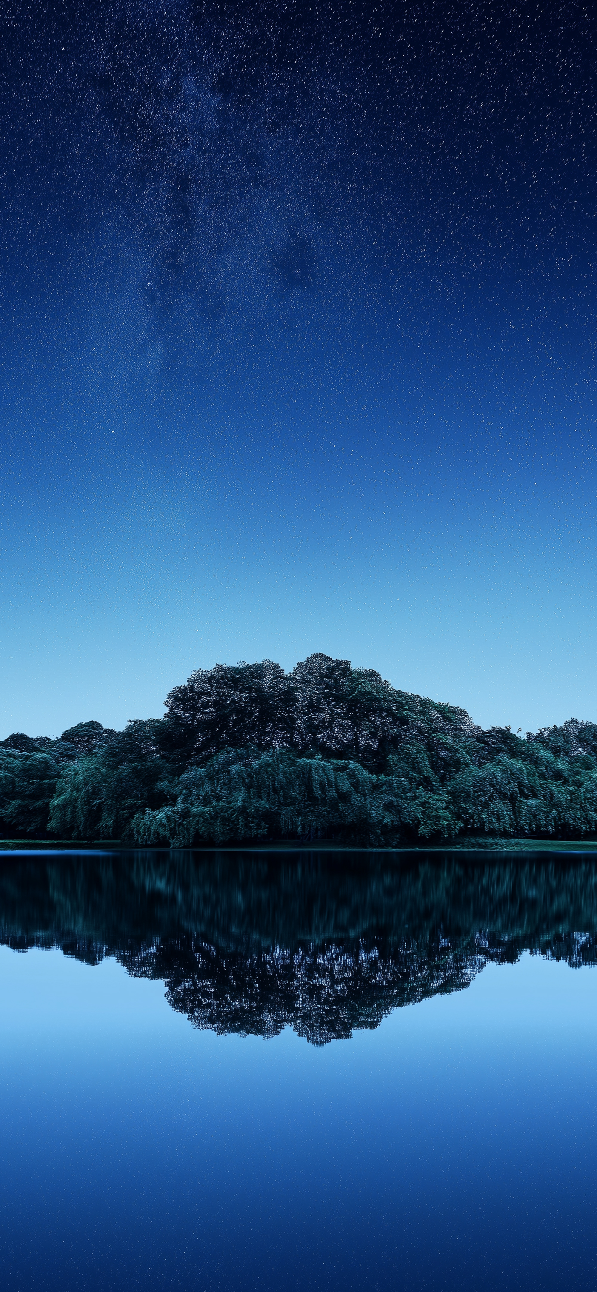 Peaceful Night Lake Wallpaper Nature Wallpaper 4K