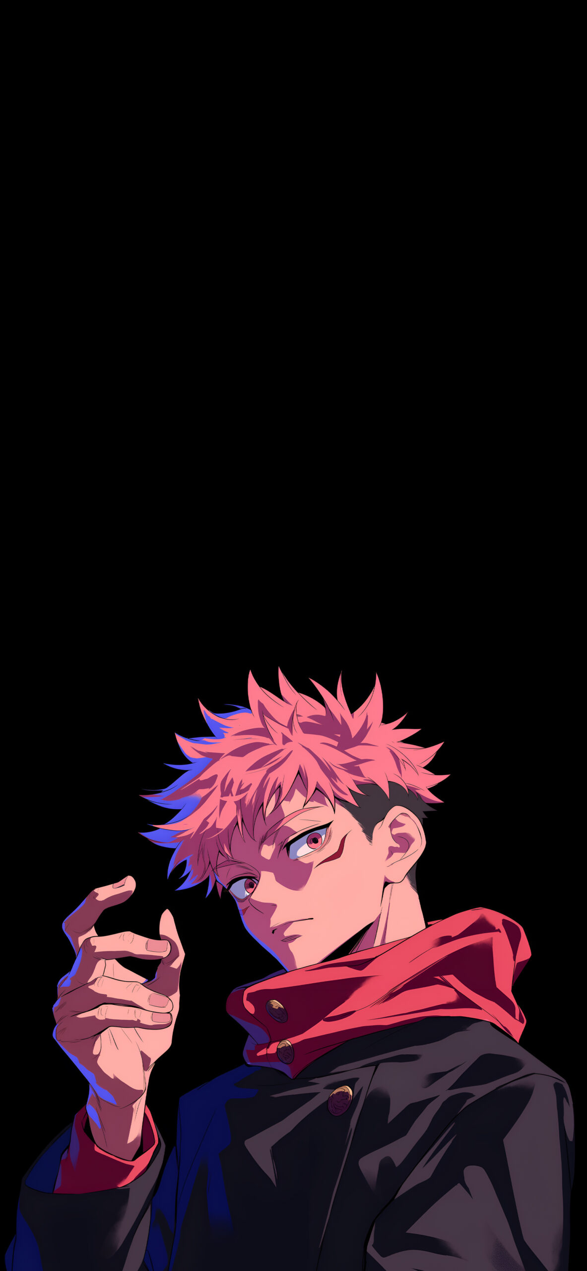 Jujutsu Kaisen Yuji Itadori Cool Pose Wallpaper