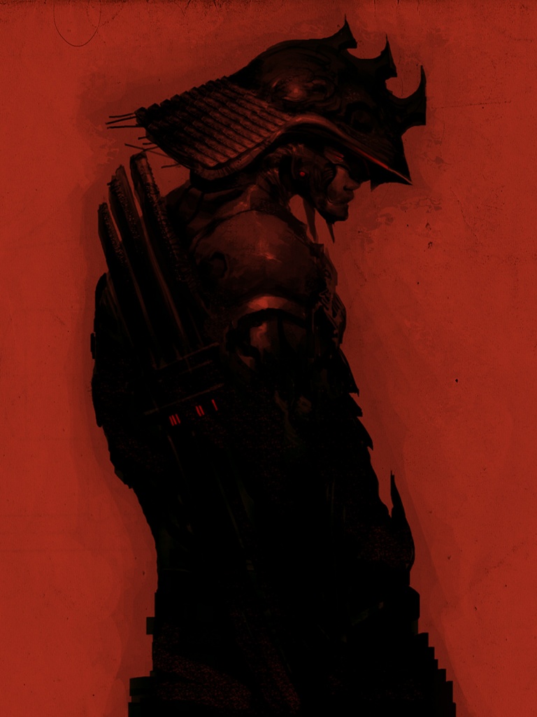 Samurai Art 4K UHD Wallpaper for UltraHD Desktop and TV, Smartphone and Tablet Devices