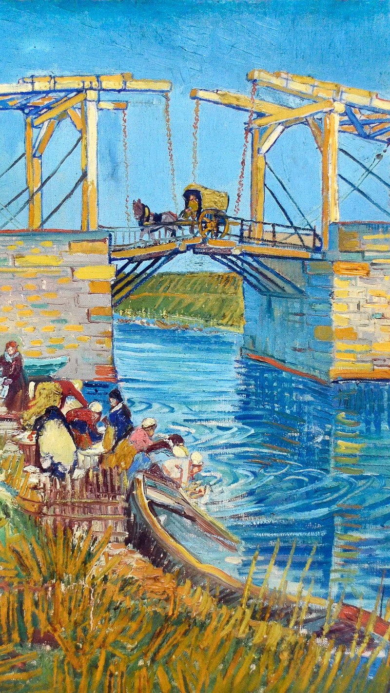 Van Gogh Bridge Image Wallpaper