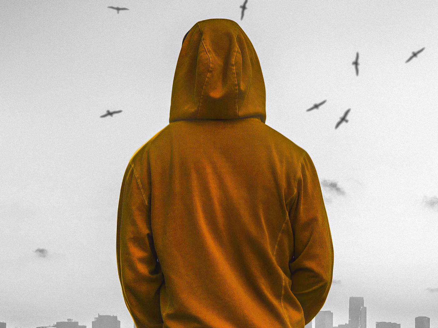Hoodie Guy Walking Towards Pier 4k Wallpaper, 1400x1050 Resolution HD 4k Wallpaper, Image, Background, Photos and Picture