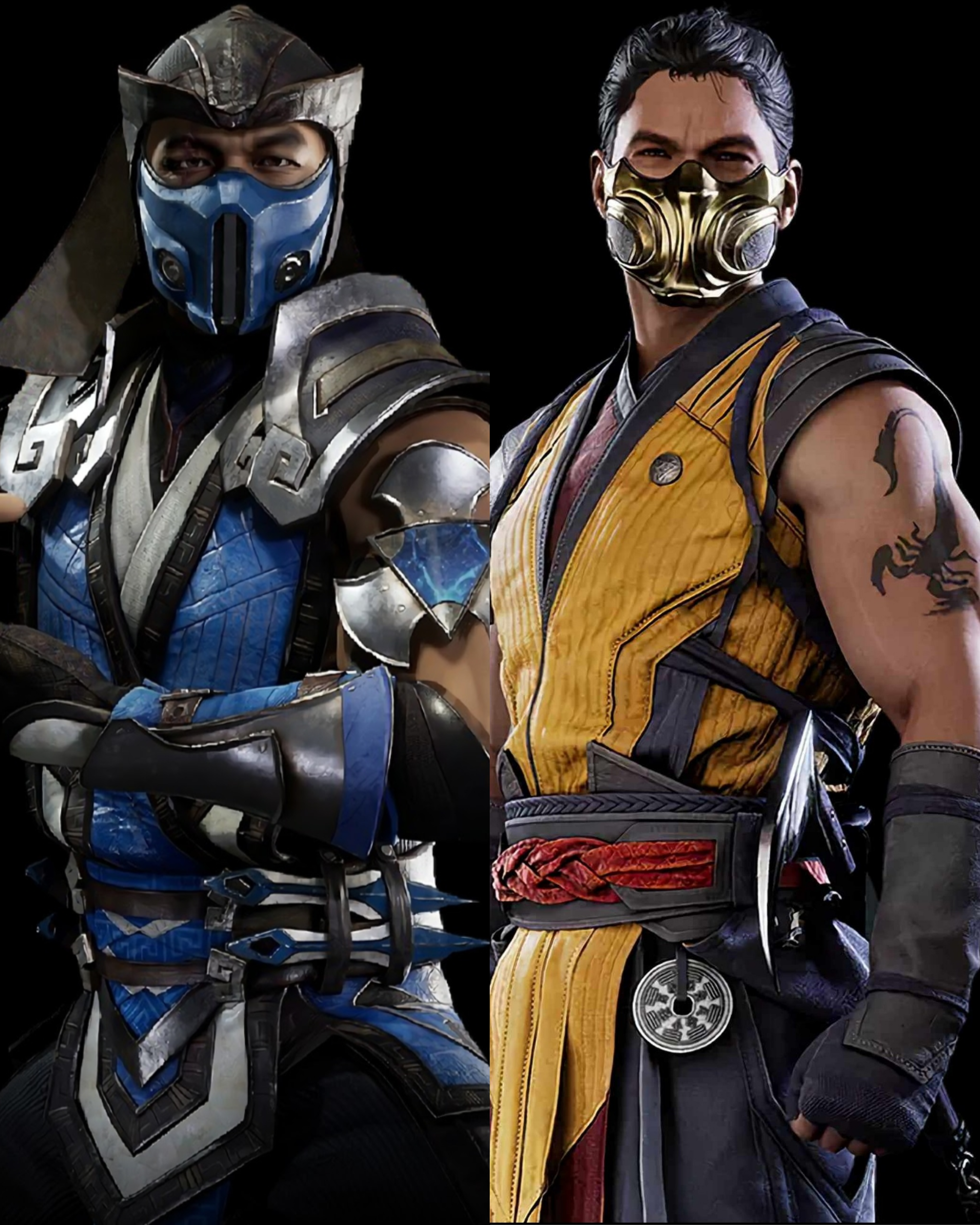 Kuai Liang Is The Only Character Who Has Been Both Scorpion And Sub Zero. He's The Mortal Kombat Posterboys In One Packcage