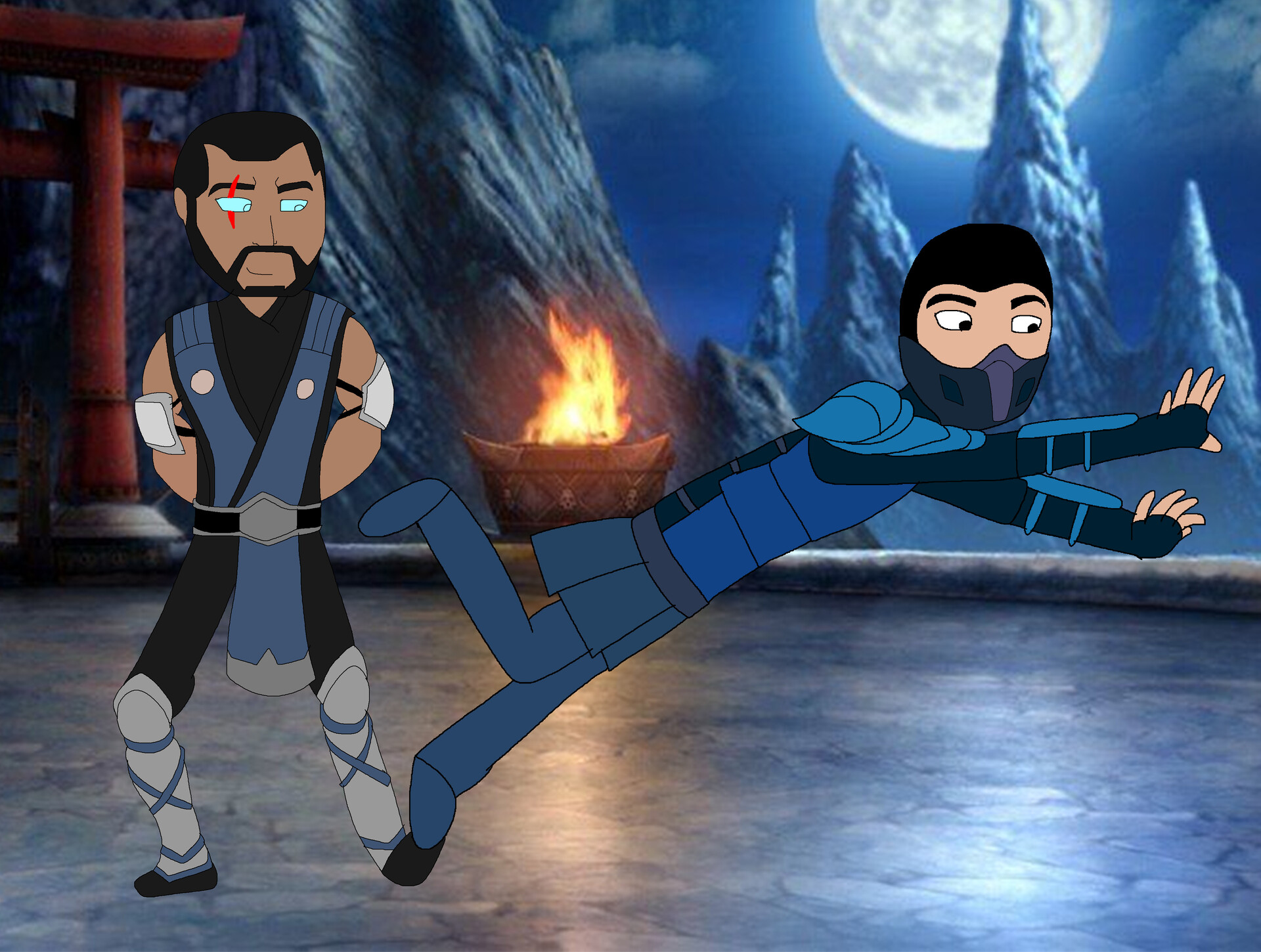 Bi Han Gets Tripped