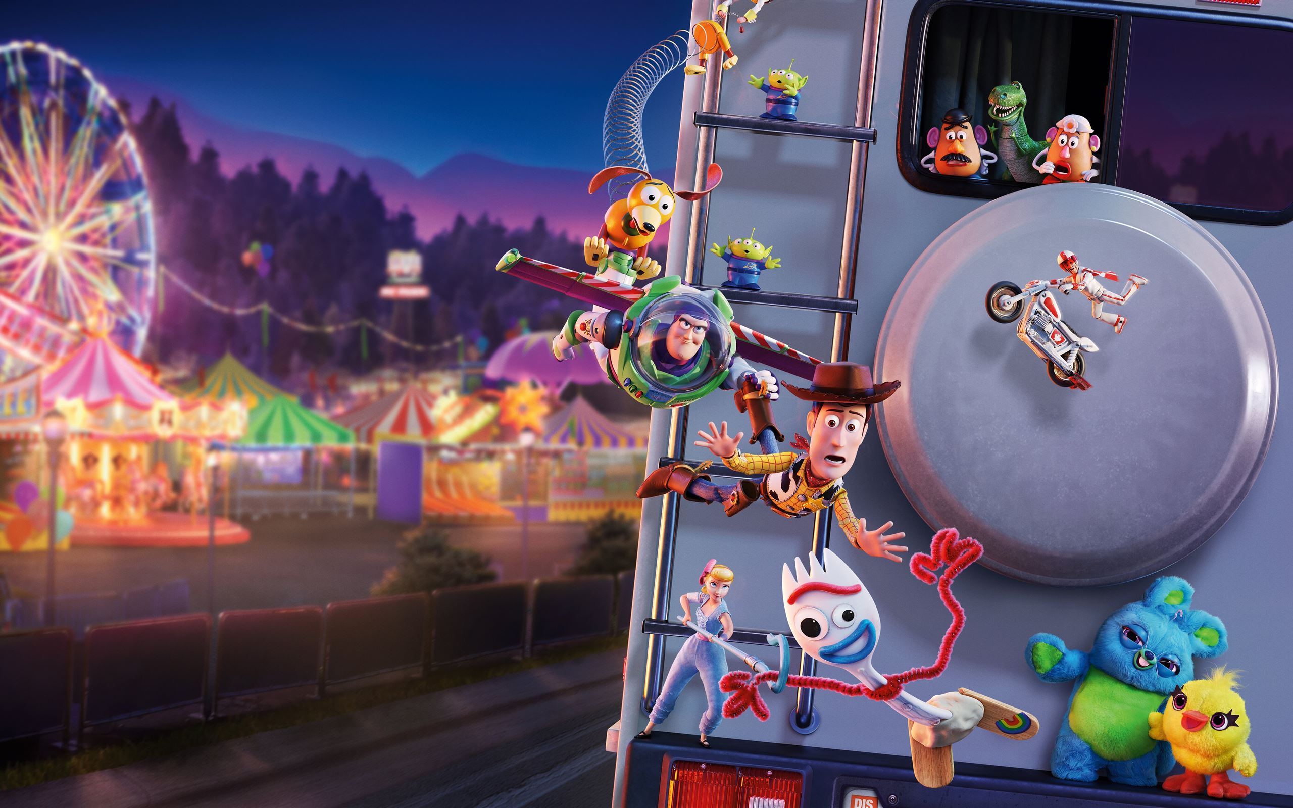 toy story 4 5k MacBook Air Wallpaper Download