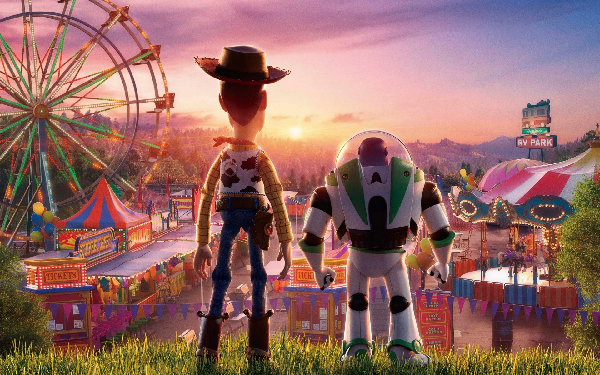 Wallpaper Woody, Toy Story 4, Toy story 4, Bases for mobile and desktop, section фильмы, resolution 1920x1200