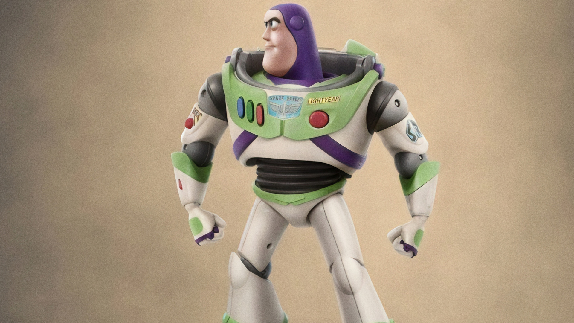 Buzz Lightyear cartoon character Toy Story 4 Desktop wallpaper 1920x1080