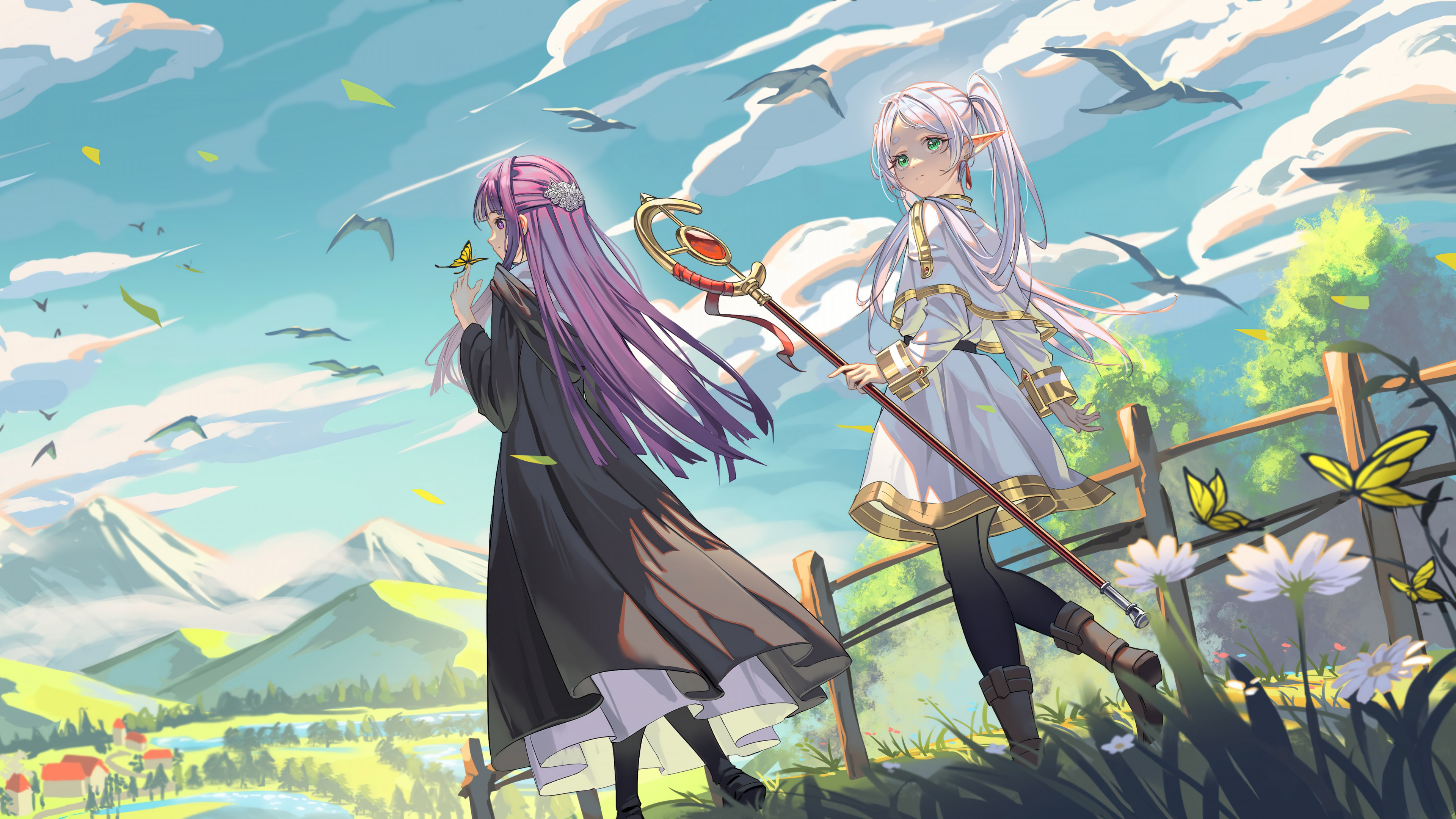 Fern (Frieren) Wallpaper 4K