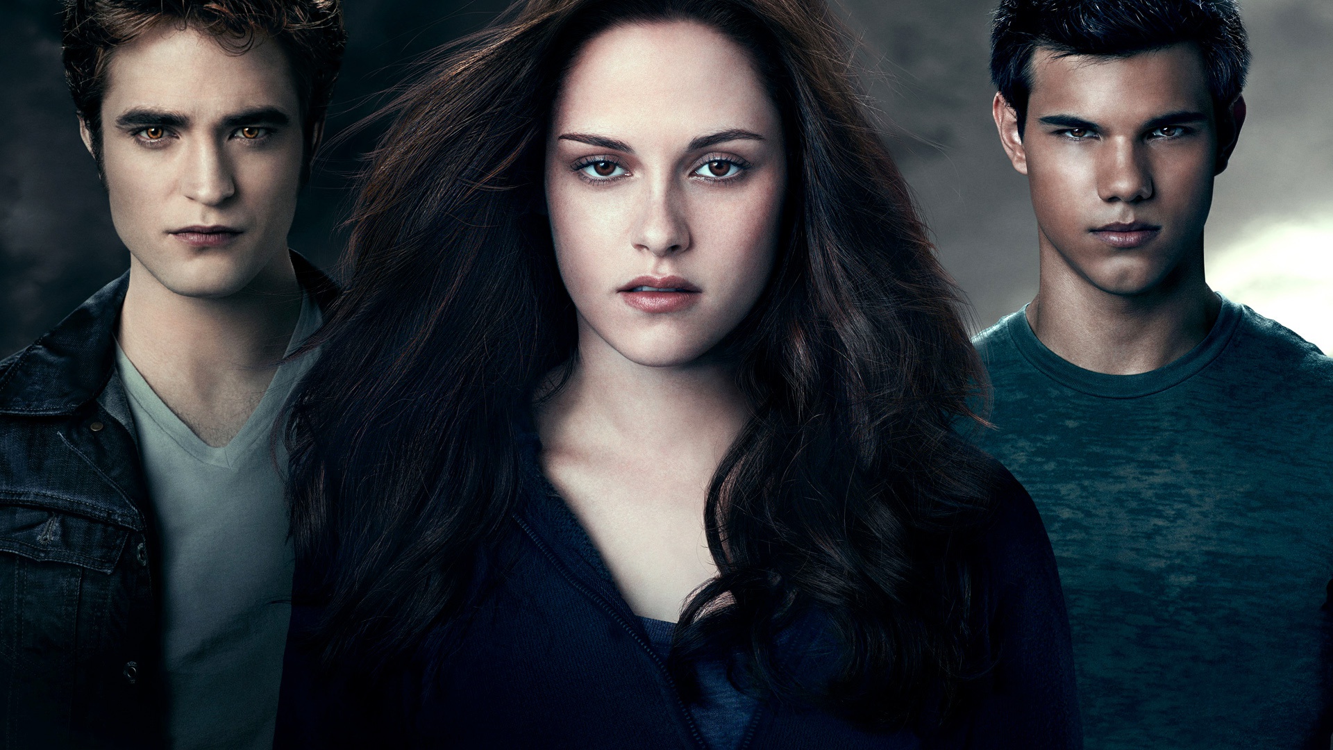 Wallpaper Twilight, werewolf, characters, Bella, Edward Cullen, The Twilight Saga: Eclipse, Vampir for mobile and desktop, section фильмы, resolution 1920x1080