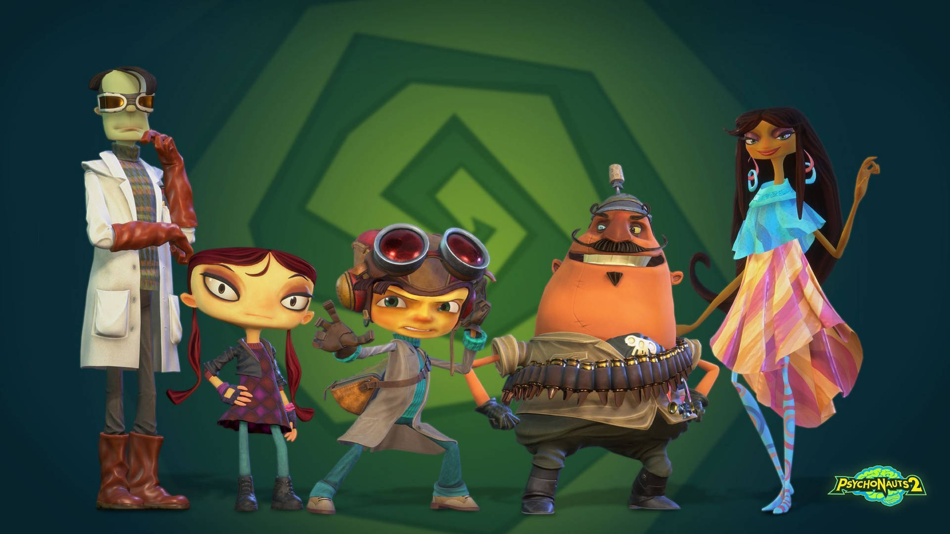 Download Psychonauts 2 Characters Art Wallpaper