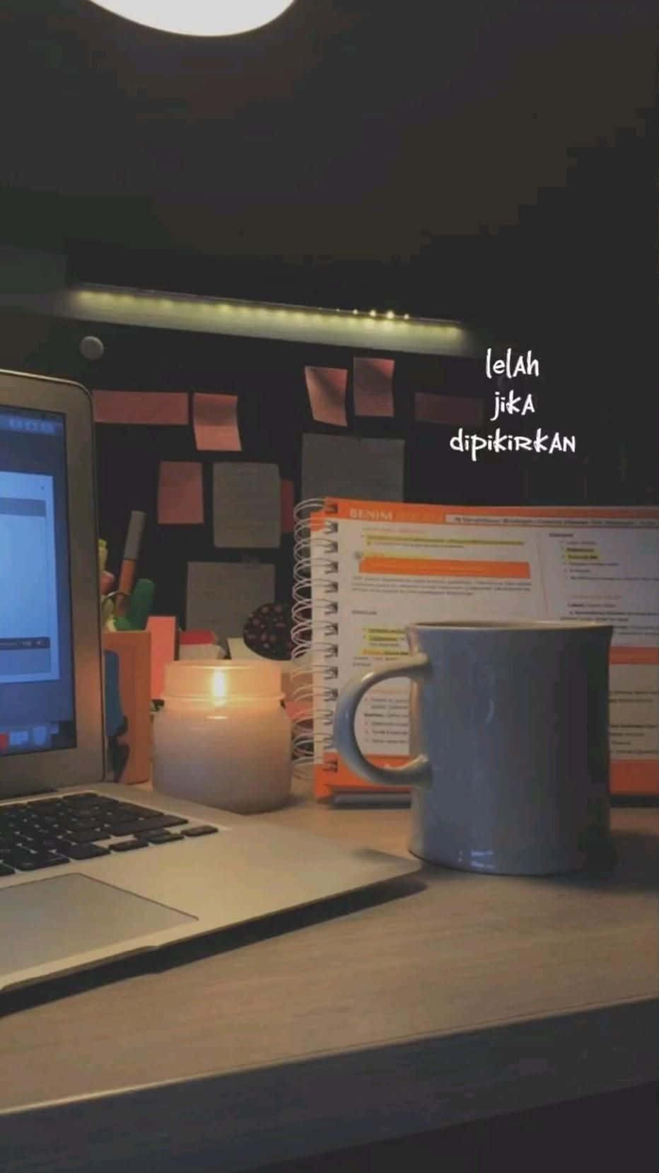 Download A Laptop On A Desk