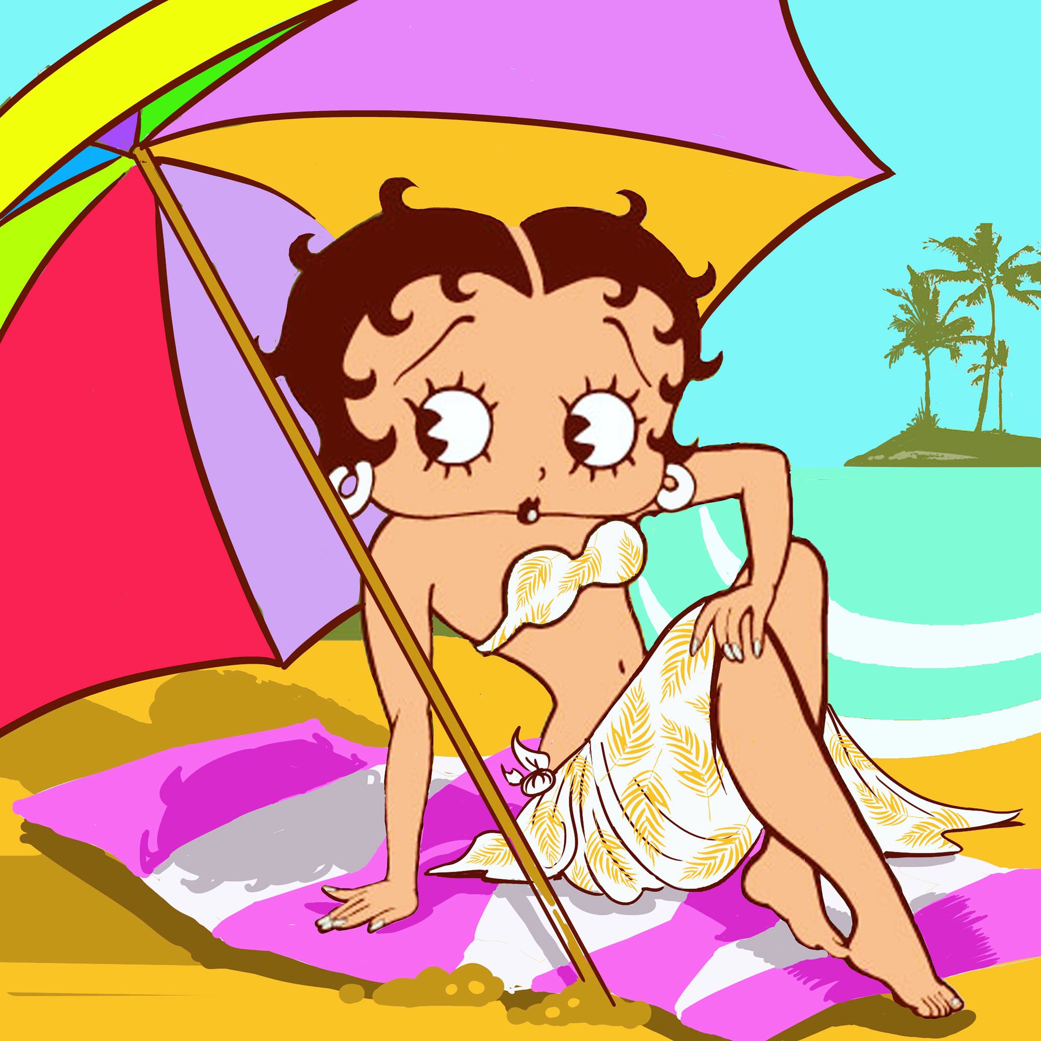 Betty Boop على X: Who else loves a summer Friday?