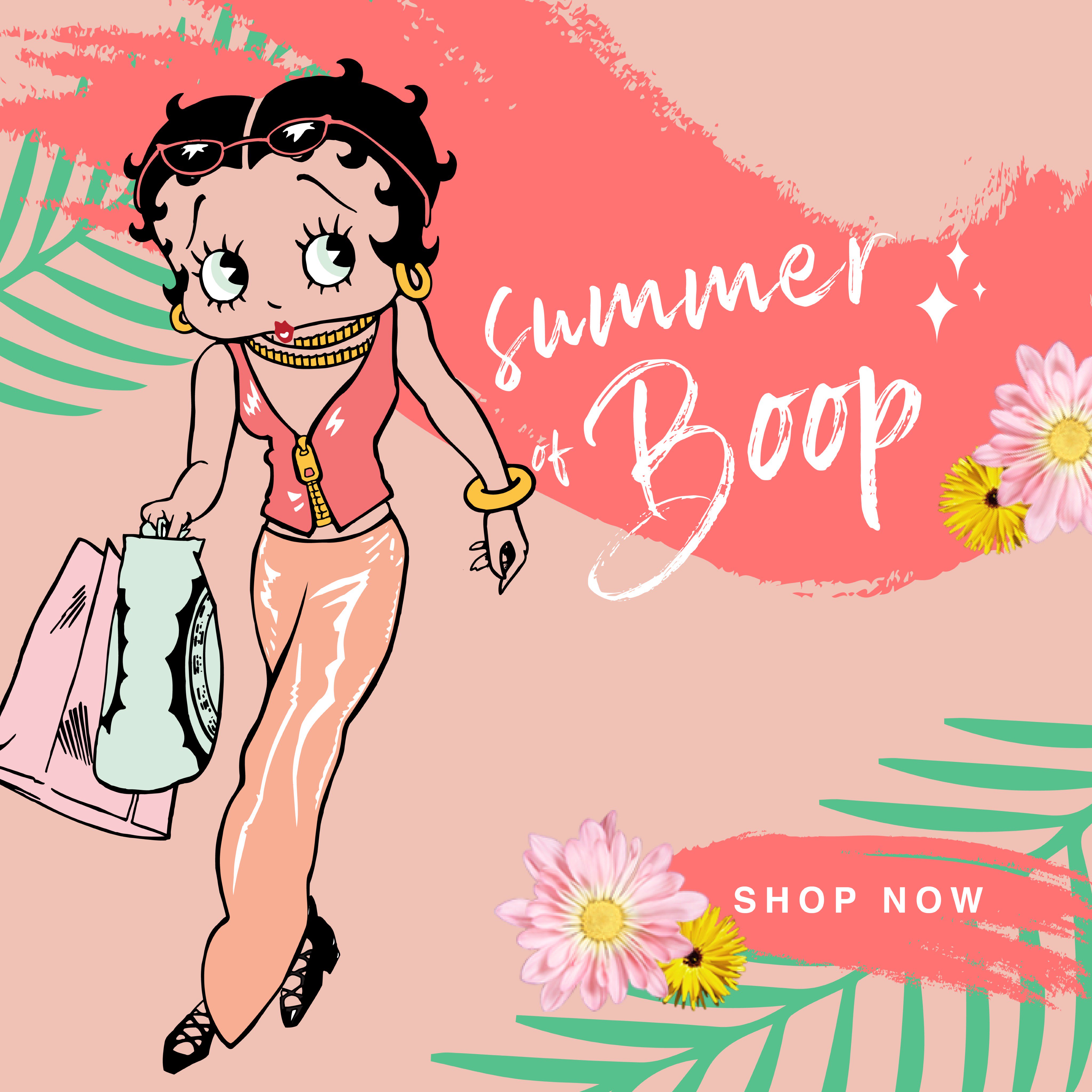 Betty Boop Summer of Boop Collection has arrived! Shop our vintage collection, summer accessories and more to celebrate the #SummerSolstice all season long ☀️ Use code SUMMER to receive