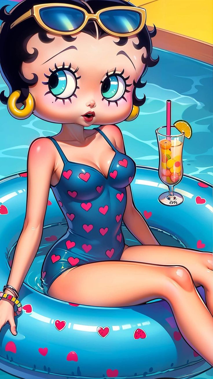 Betty Boop•••. Betty boop picture, Betty boop art, Betty boop