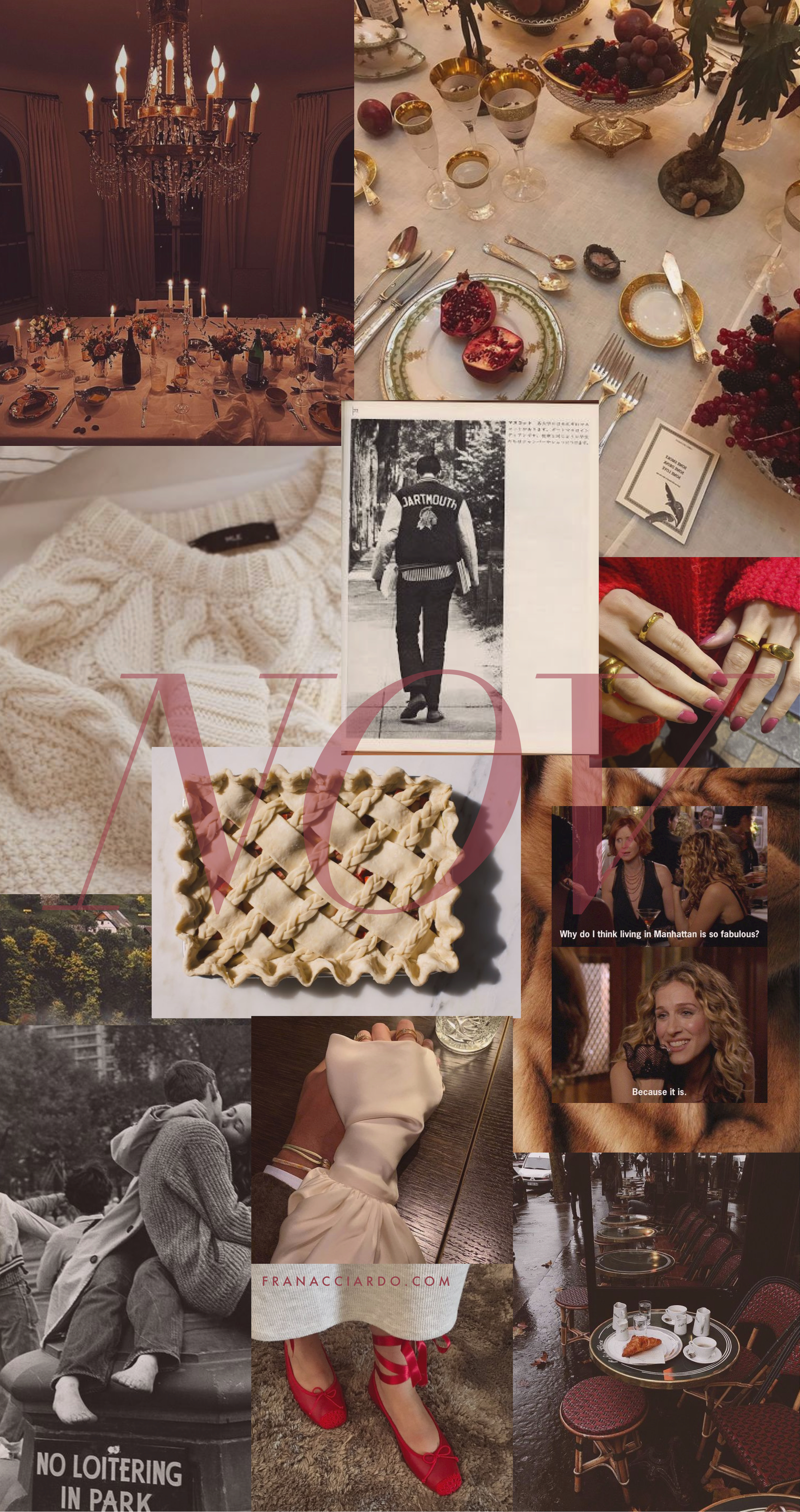November Moodboard (Desktop & iPhone Wallpaper)