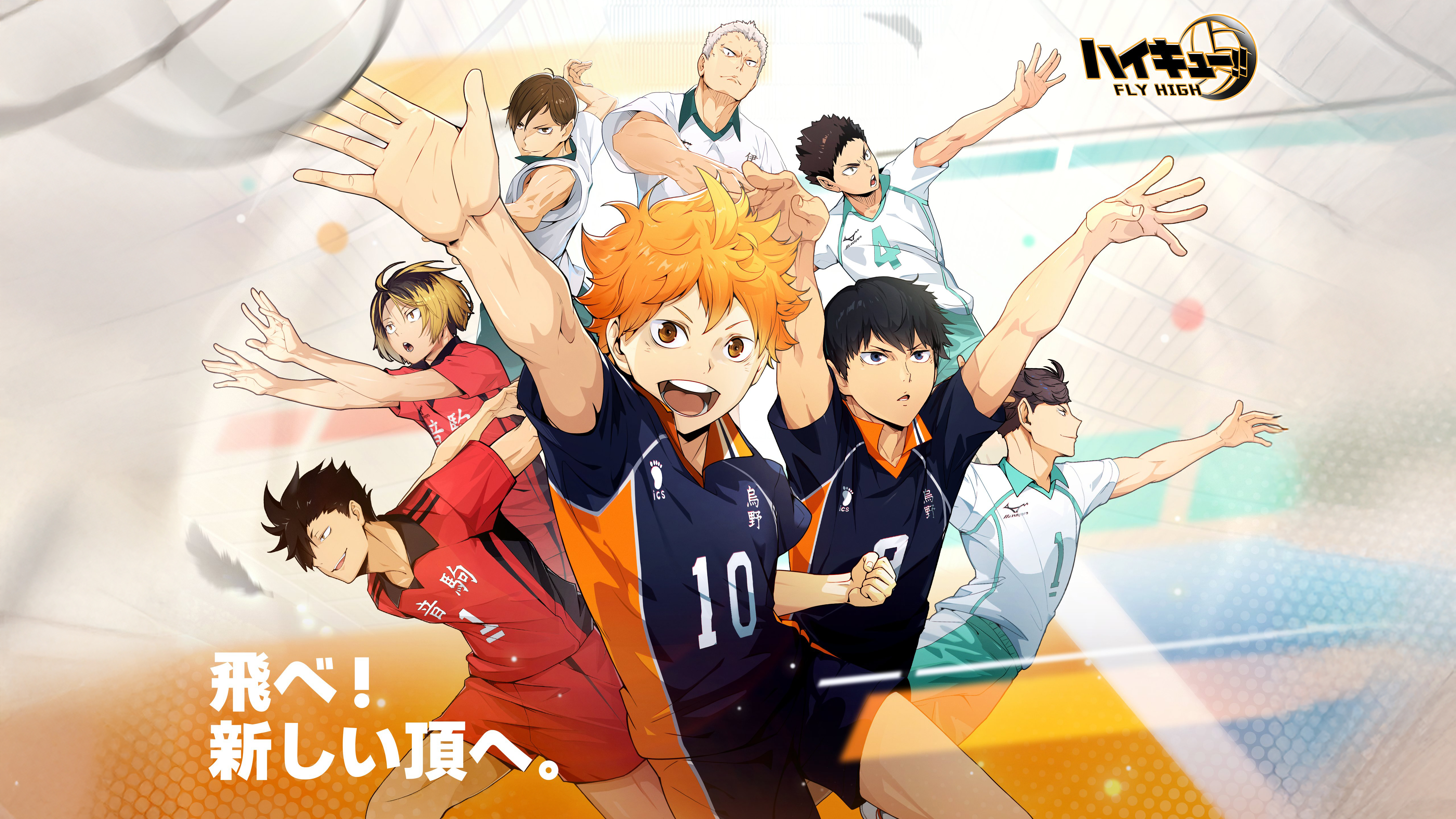 Haikyu!! Fly High Wallpaper 4K, Key Art, 2025 Games, Shoyo Hinata