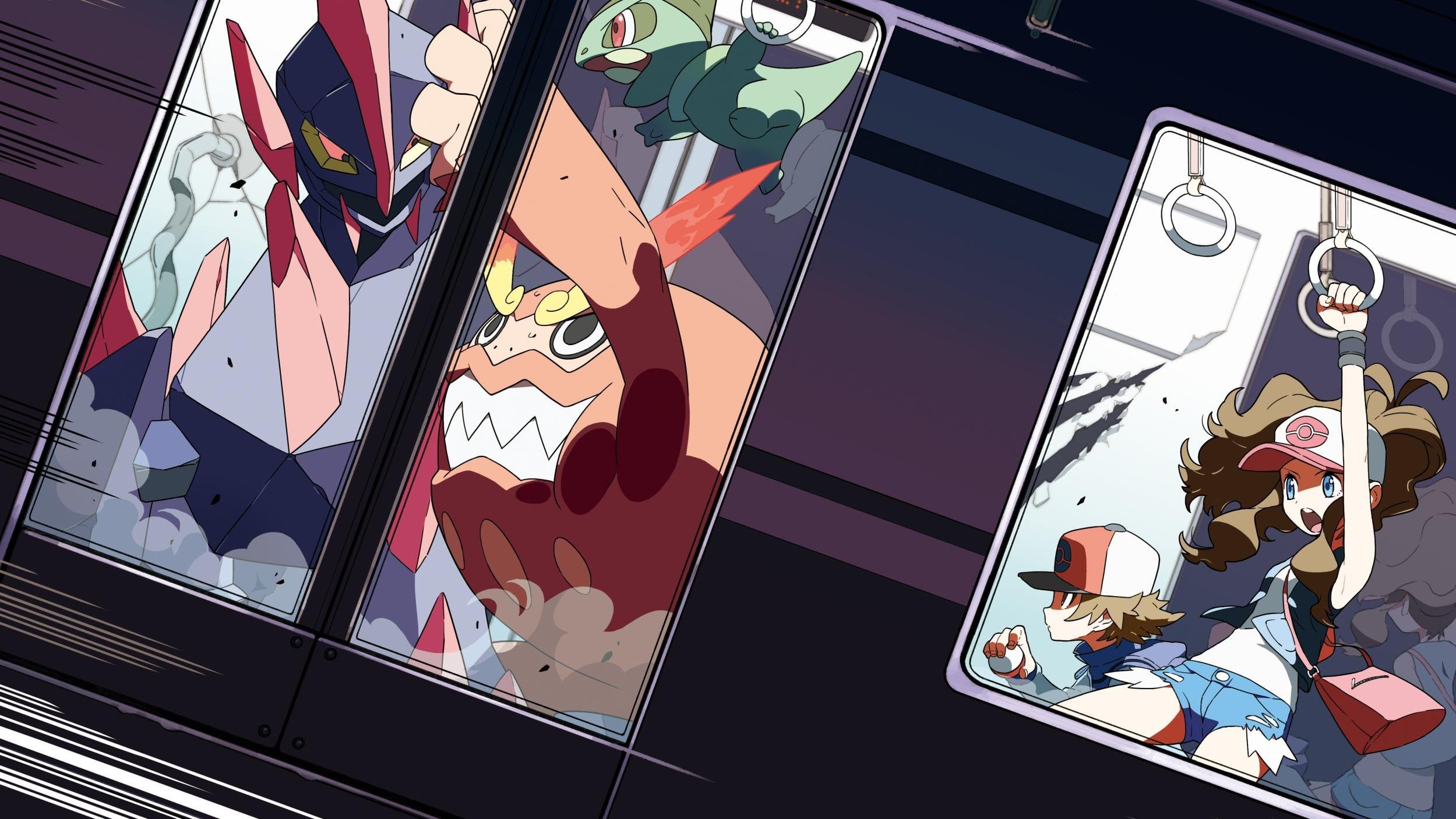 Battle Subway Wallpaper (Sugimori Art)