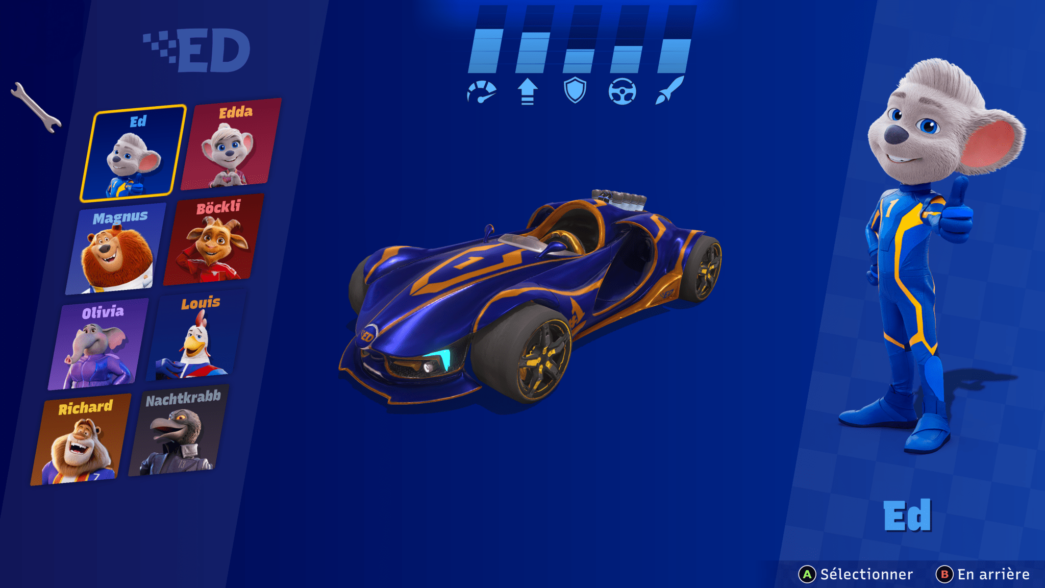 Ed & Edda Grand Prix Racing Champions Nintendo Switch