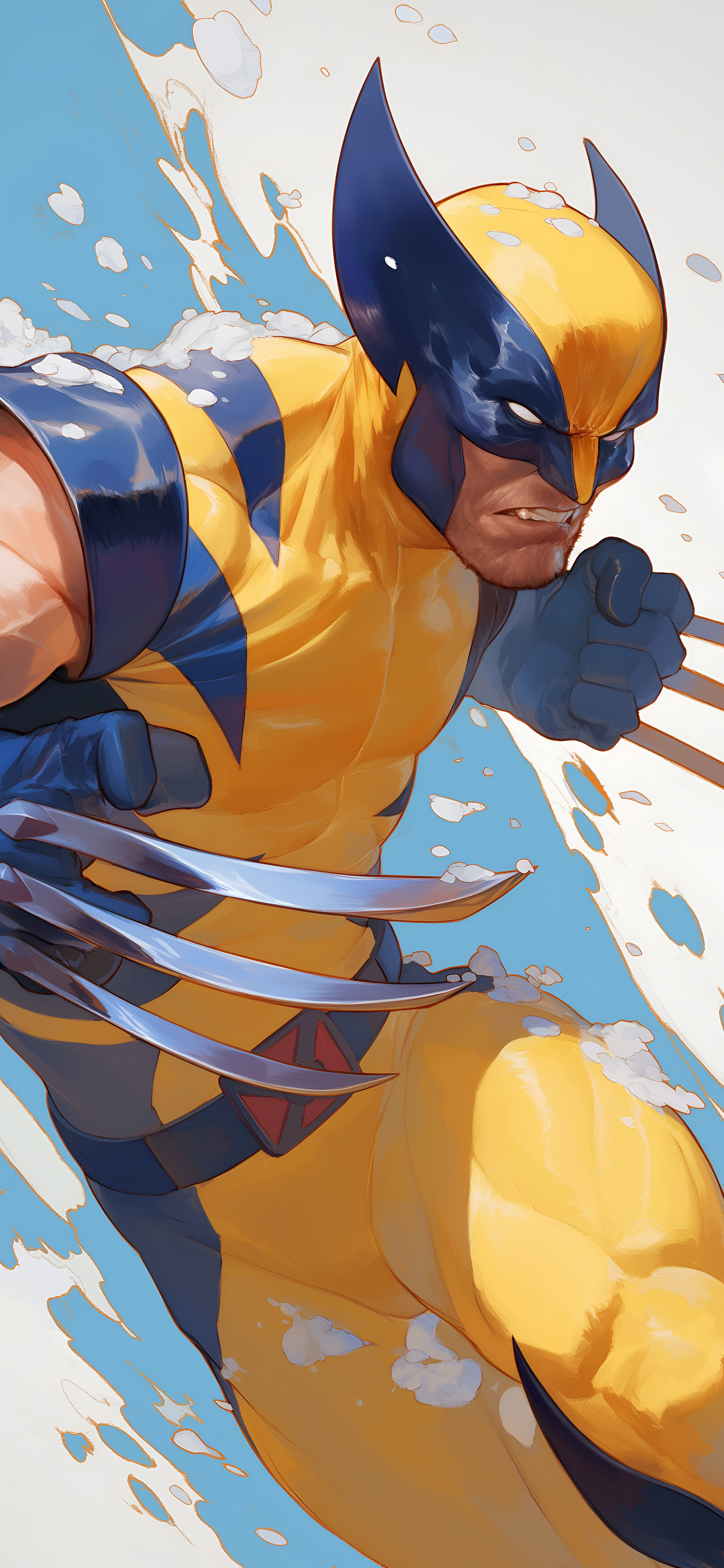Marvel Superhero Wolverine Wallpaper Phone Wallpaper