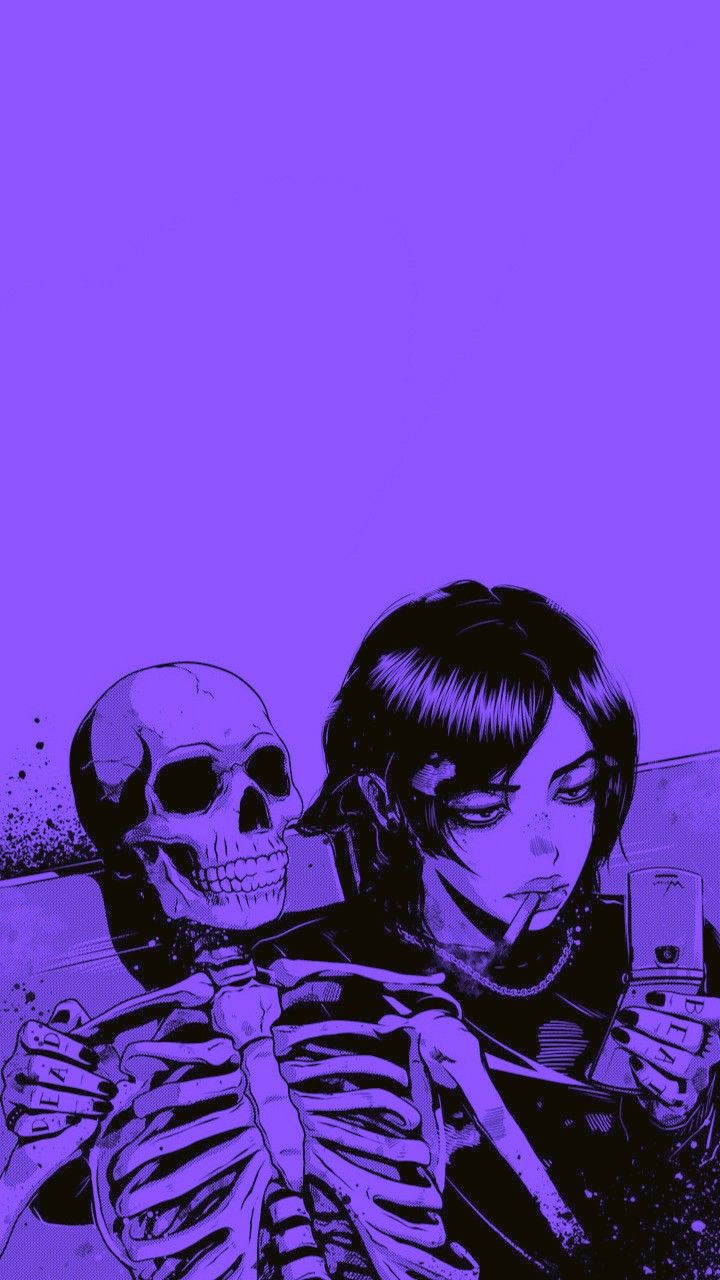 Purple anime ideas. purple aesthetic, dark purple aesthetic, anime