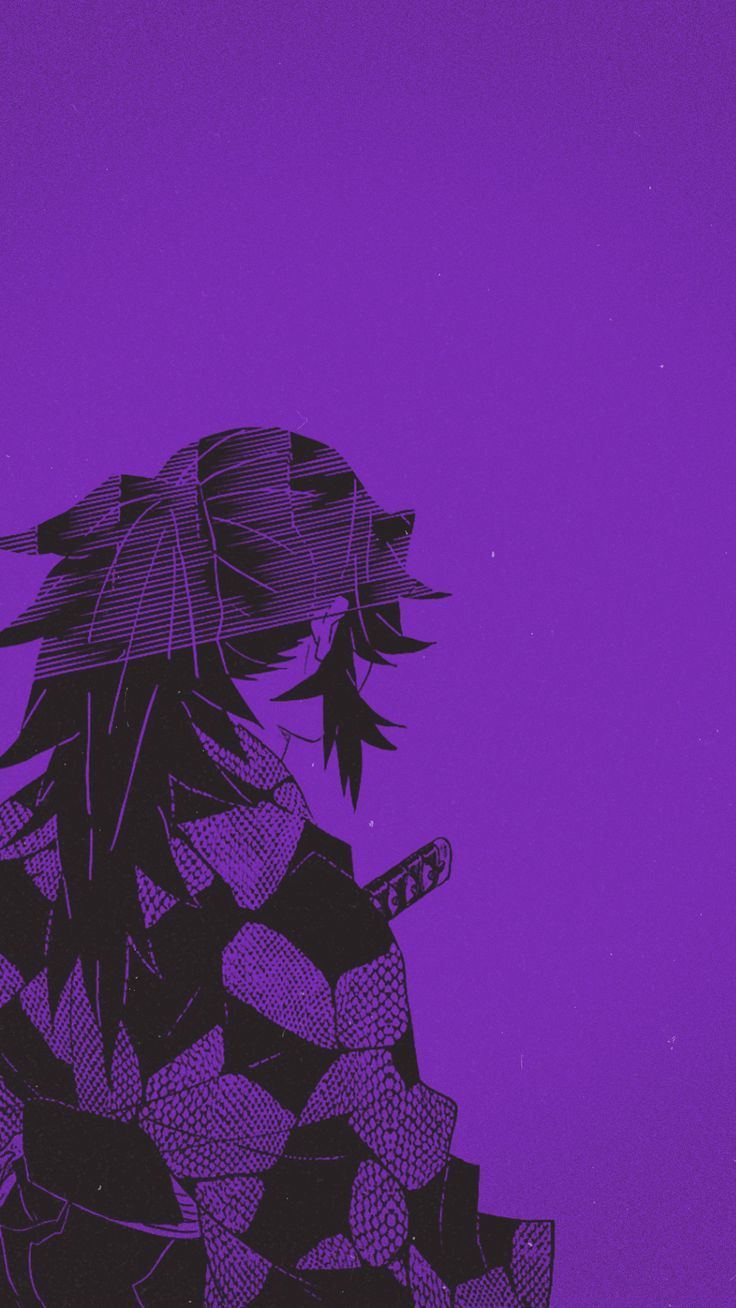 Black and Purple Anime Wallpaper, HD Black and Purple Anime Background on WallpaperBat