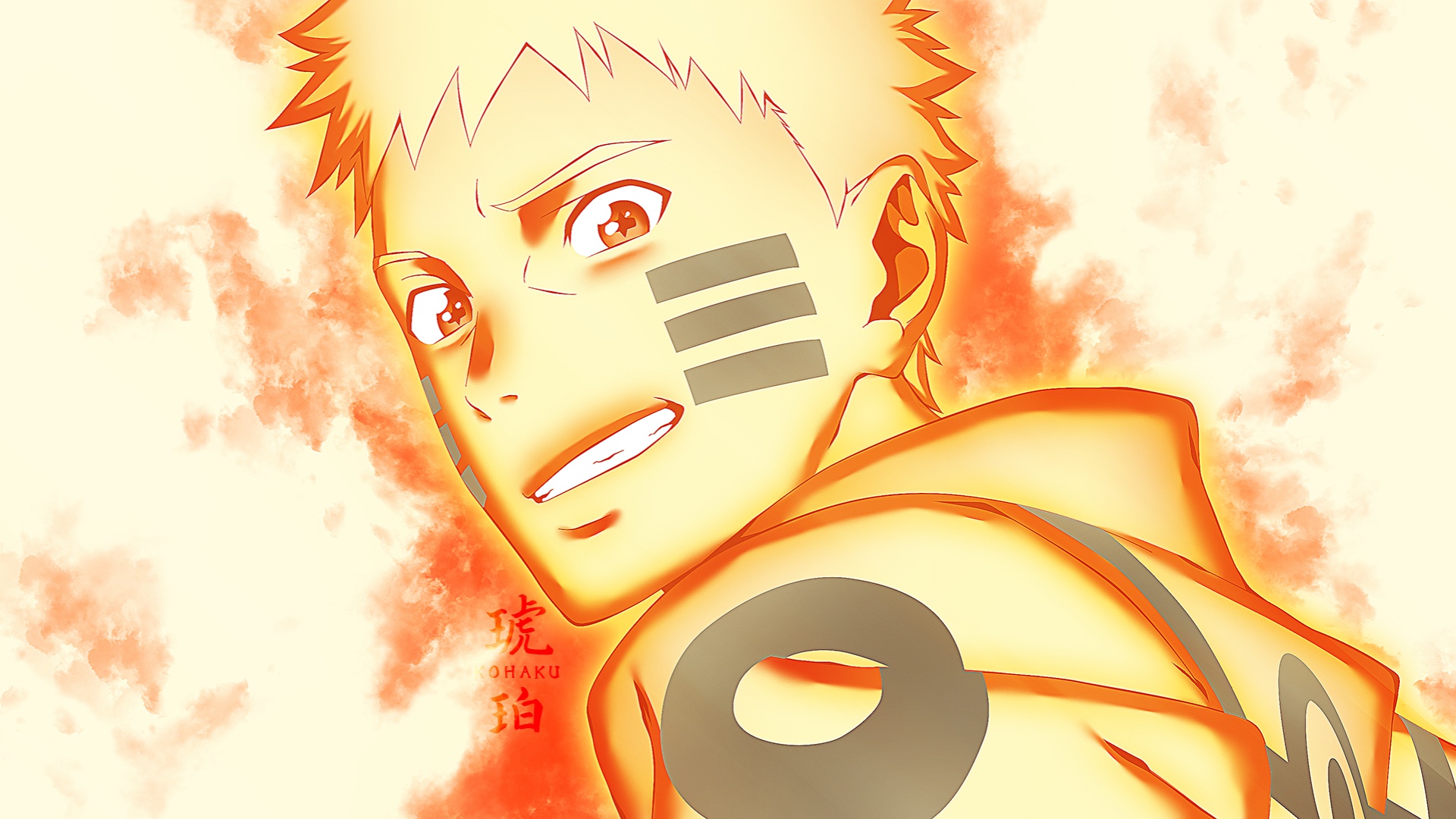 Wallpaper smile, lights, guy, Naruto, Naruto, Uzumaki Naruto for mobile and desktop, section сёнэн, resolution 1920x1080