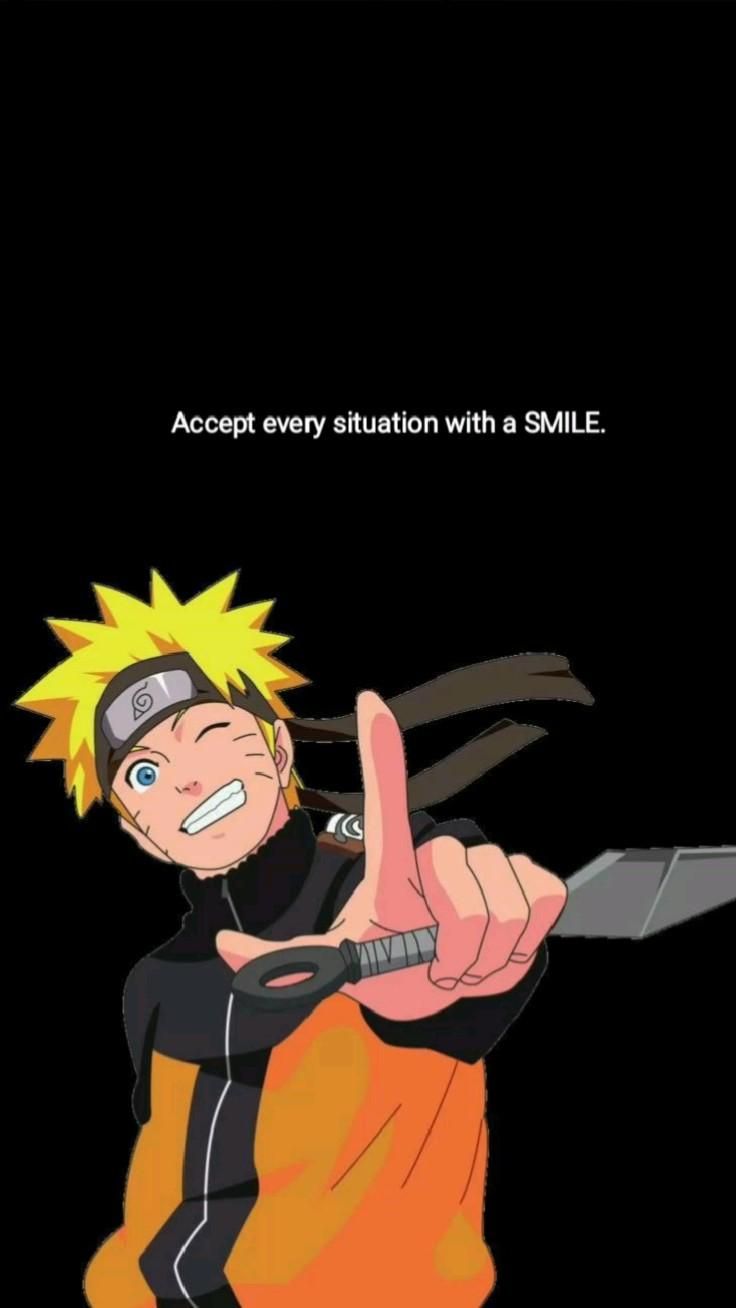 Accept every situation with smile