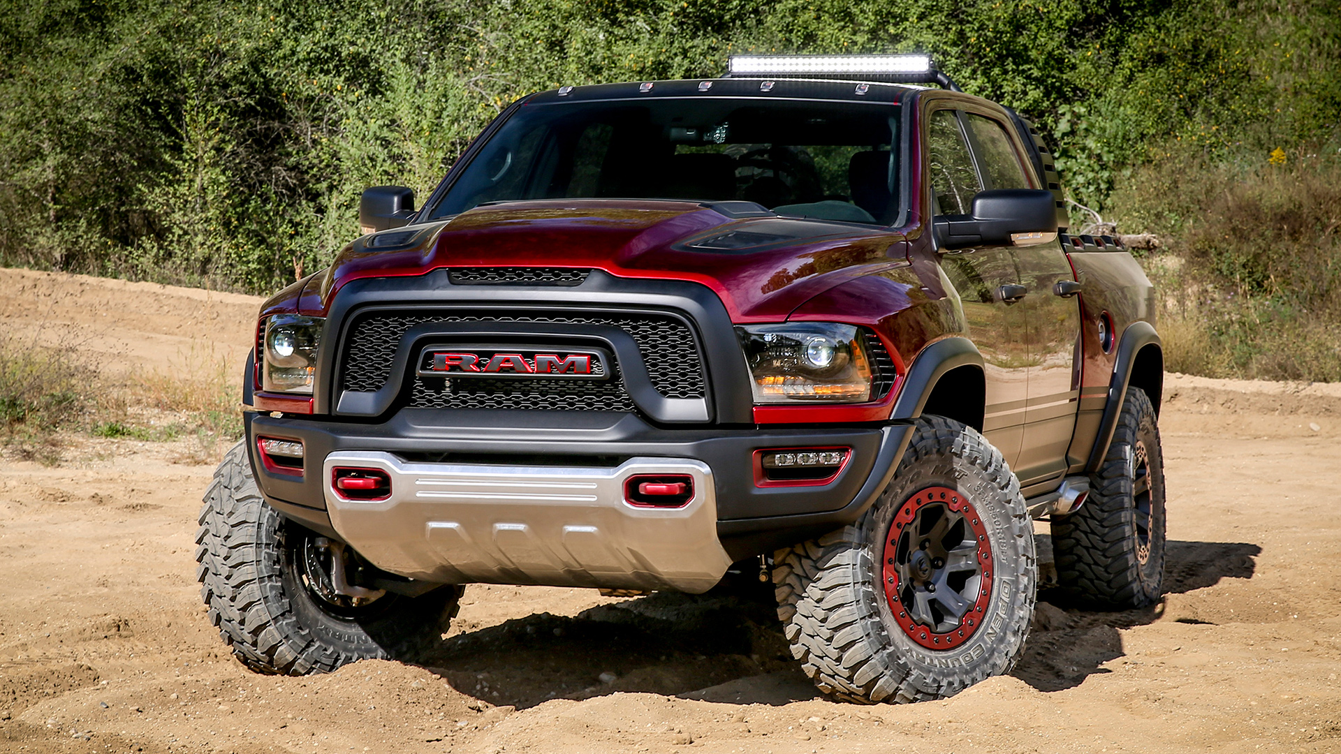 The Ram Rebel TRX Concept Truck Is A 575 HP Hellcat Powered Monster
