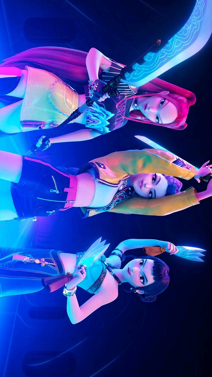 Download HUNTR X Wallpaper. High Quality Idol Photo Collection