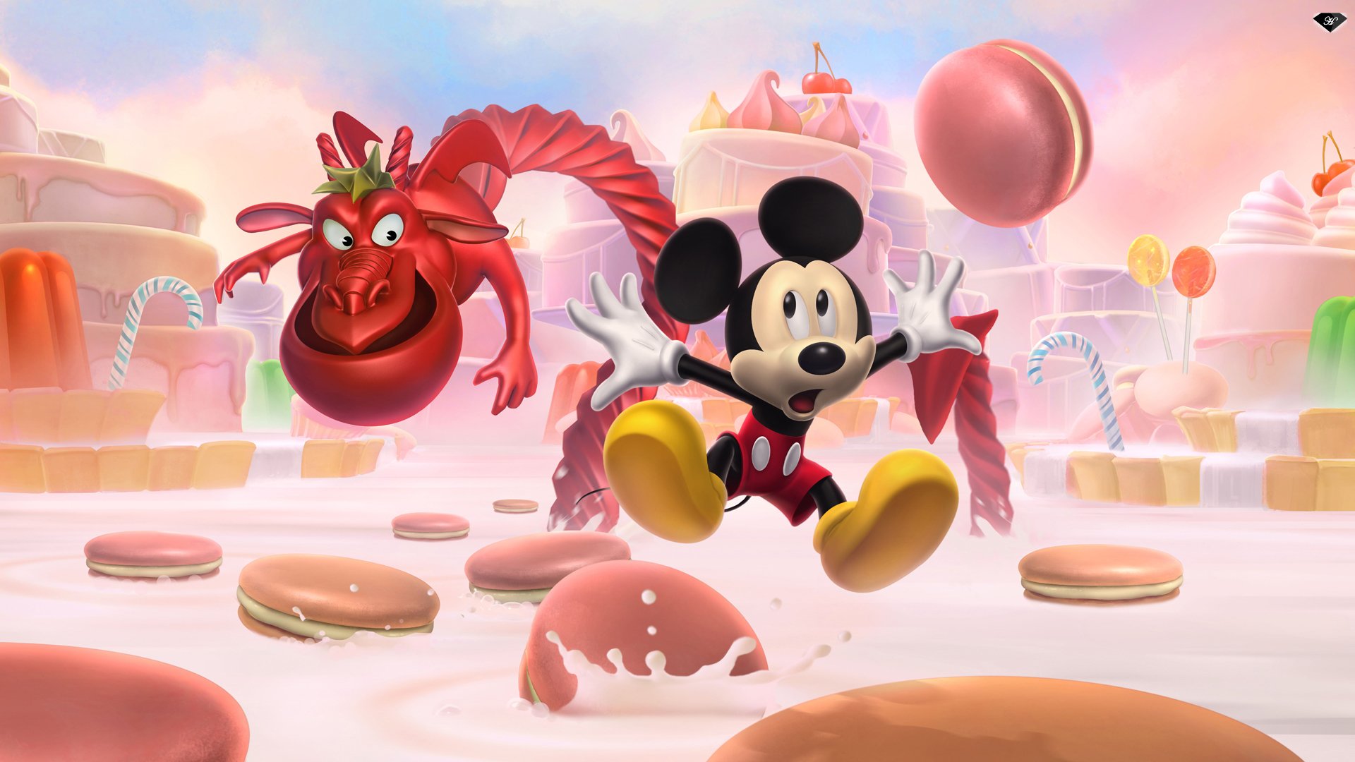 Download Video Game Castle Of Illusion Starring Mickey Mouse HD Wallpaper