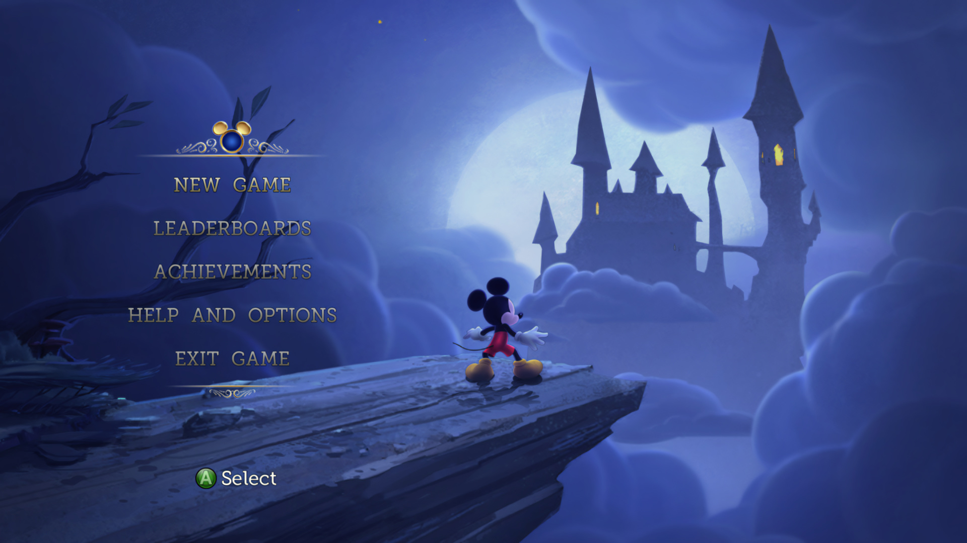 Game UI Database of Illusion Starring Mickey Mouse