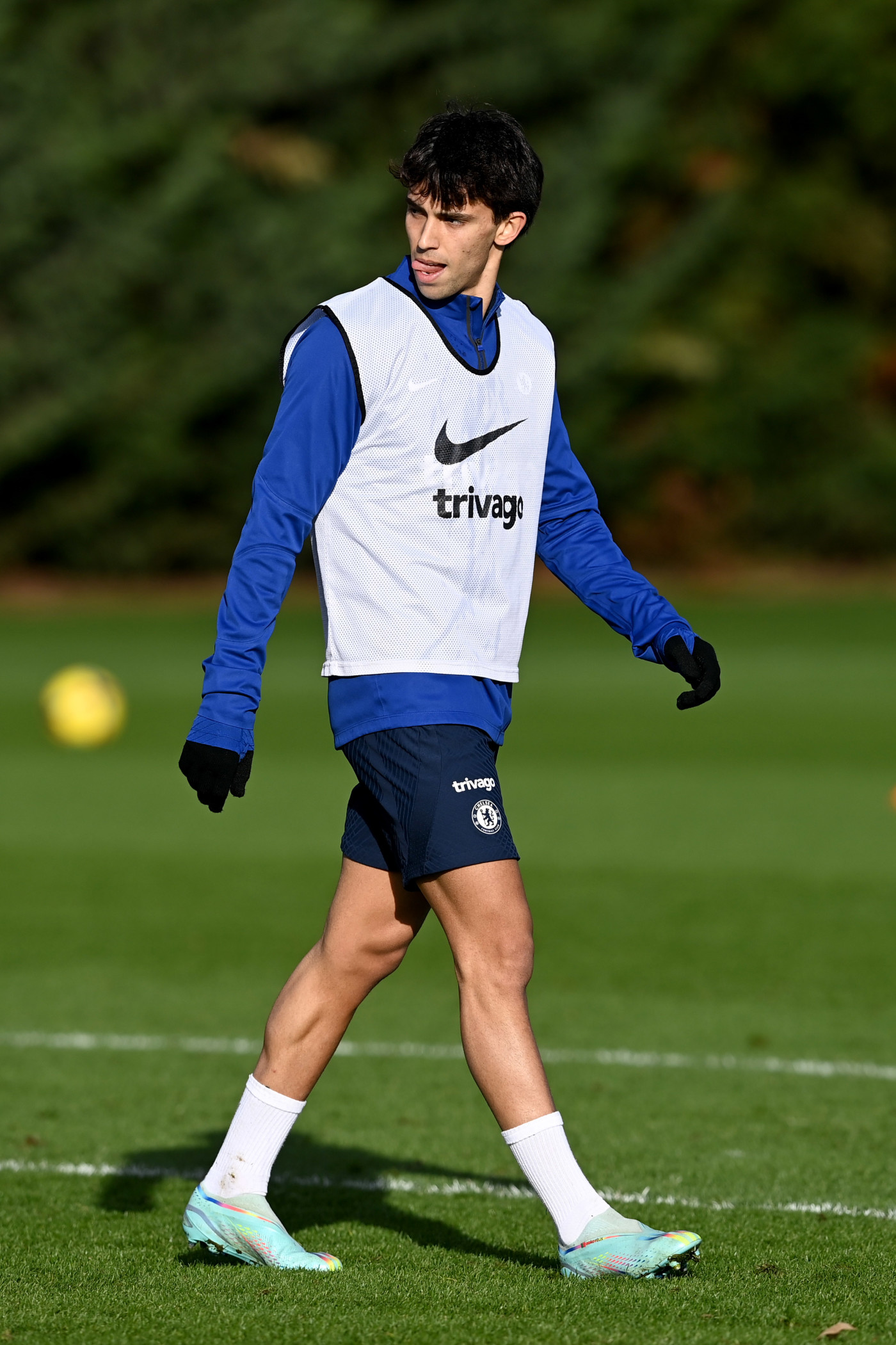 In picture: Joao Felix's first training session with the Blues!. News. Official Site. Chelsea Football Club