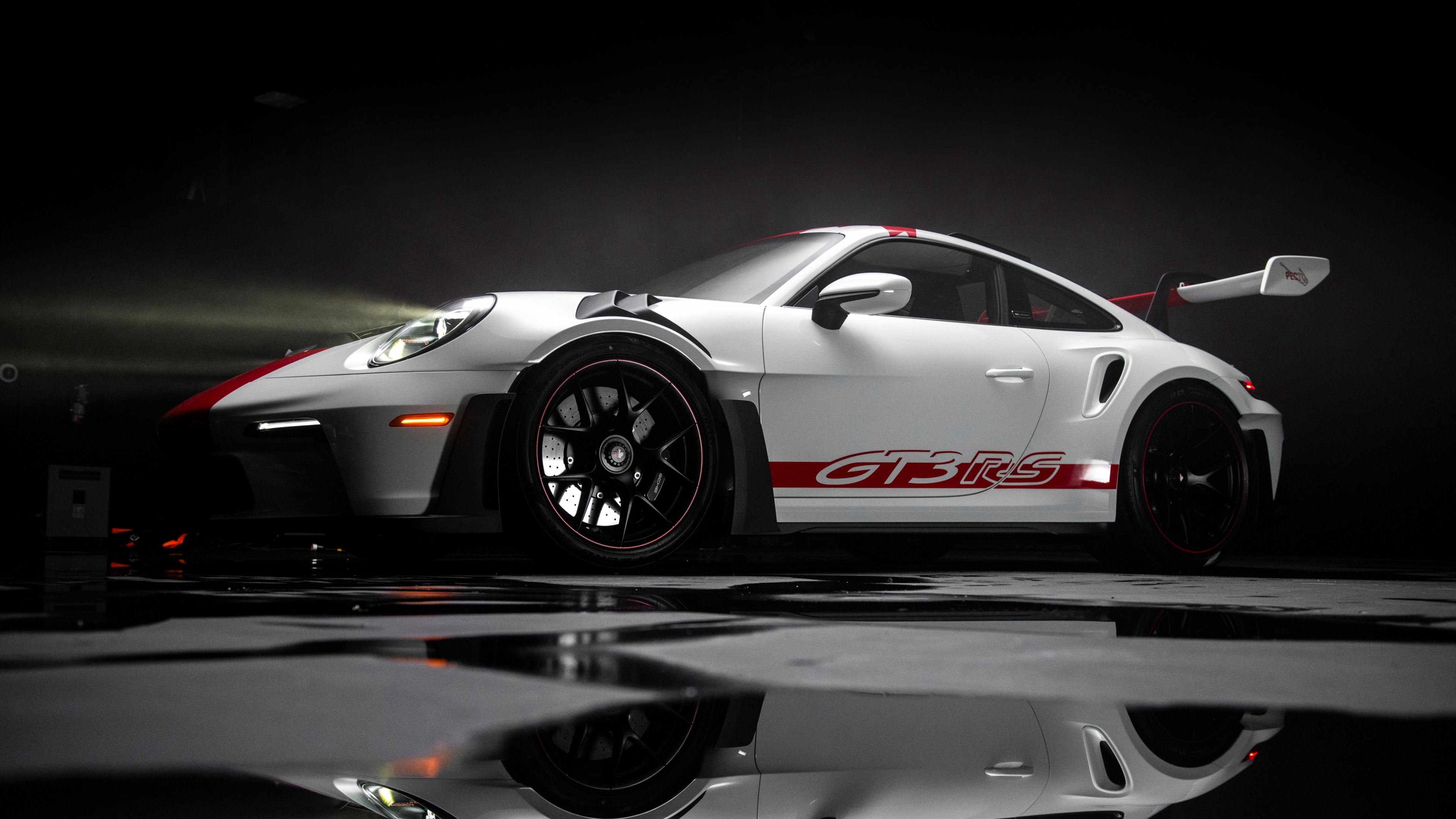 Porsche 911 GT3 RS PECTO Wallpaper 4K, Dark aesthetic