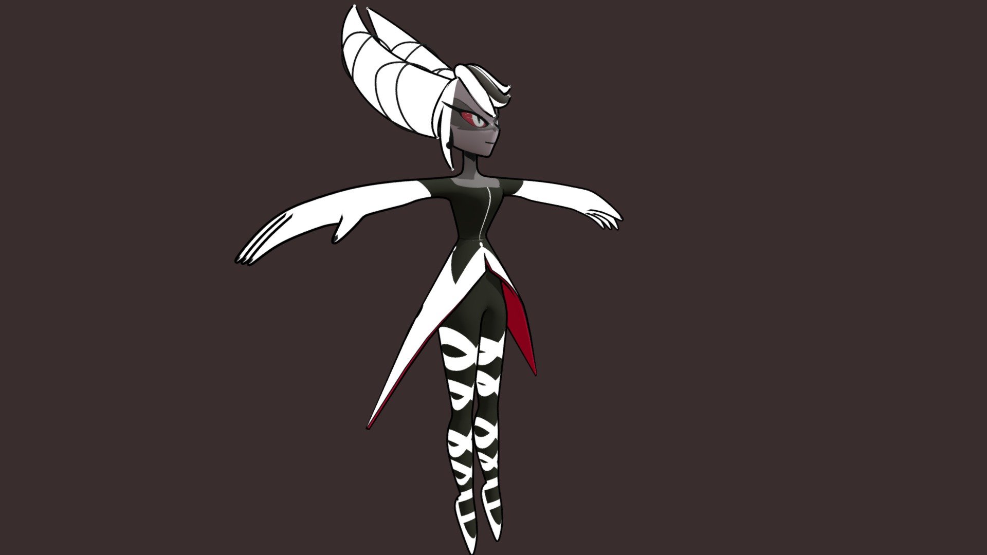 Hazbin Hotel Carmilla Carmine model by DarkNight stüdyo [a52d3D0]