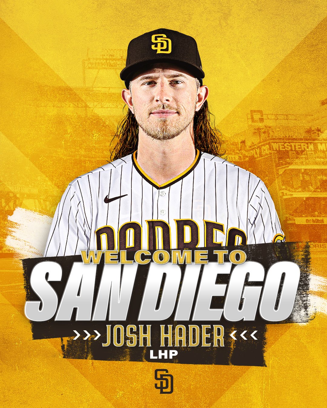 San Diego Padres #Padres have acquired LHP Josh Hader from the Milwaukee Brewers. Details