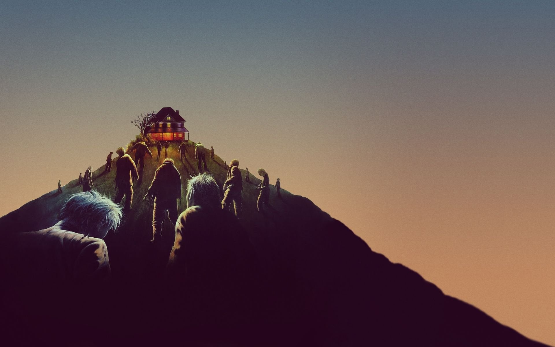 I created a Desktop background from the Night of the Living Dead box art, if anyone here is interested [1920 x 1200]