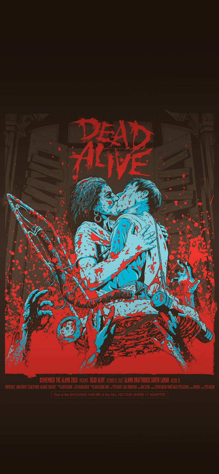 Dead Alive iPhone 11 Wallpaper