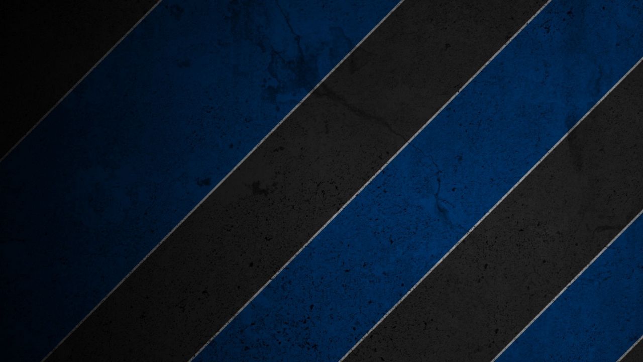 Download wallpaper 1280x720 stripes, blue, black, white hd, hdv, 720p HD background