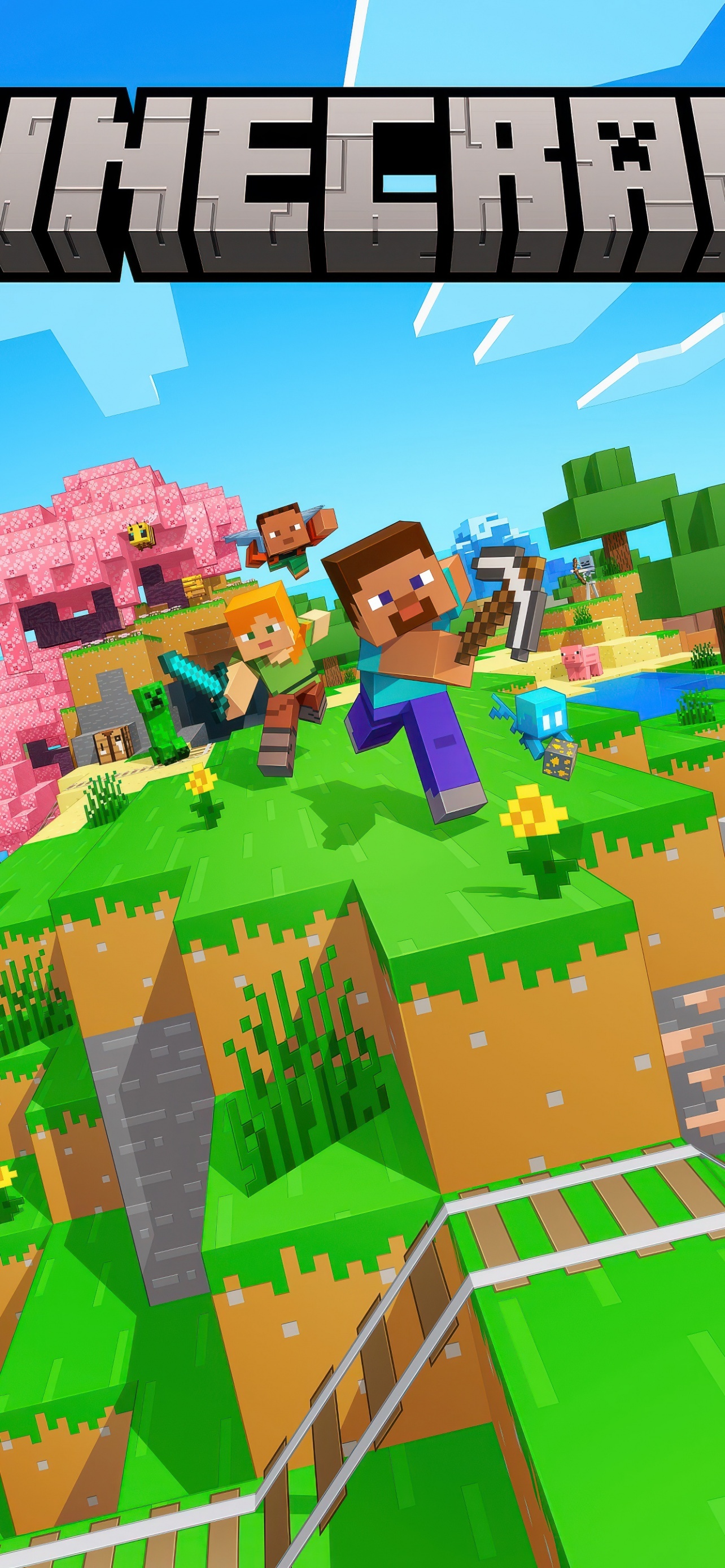 Minecraft Key Art Trending 2K 4K HD Desktop Wallpaper In 2025 For IPhone And Android Devices