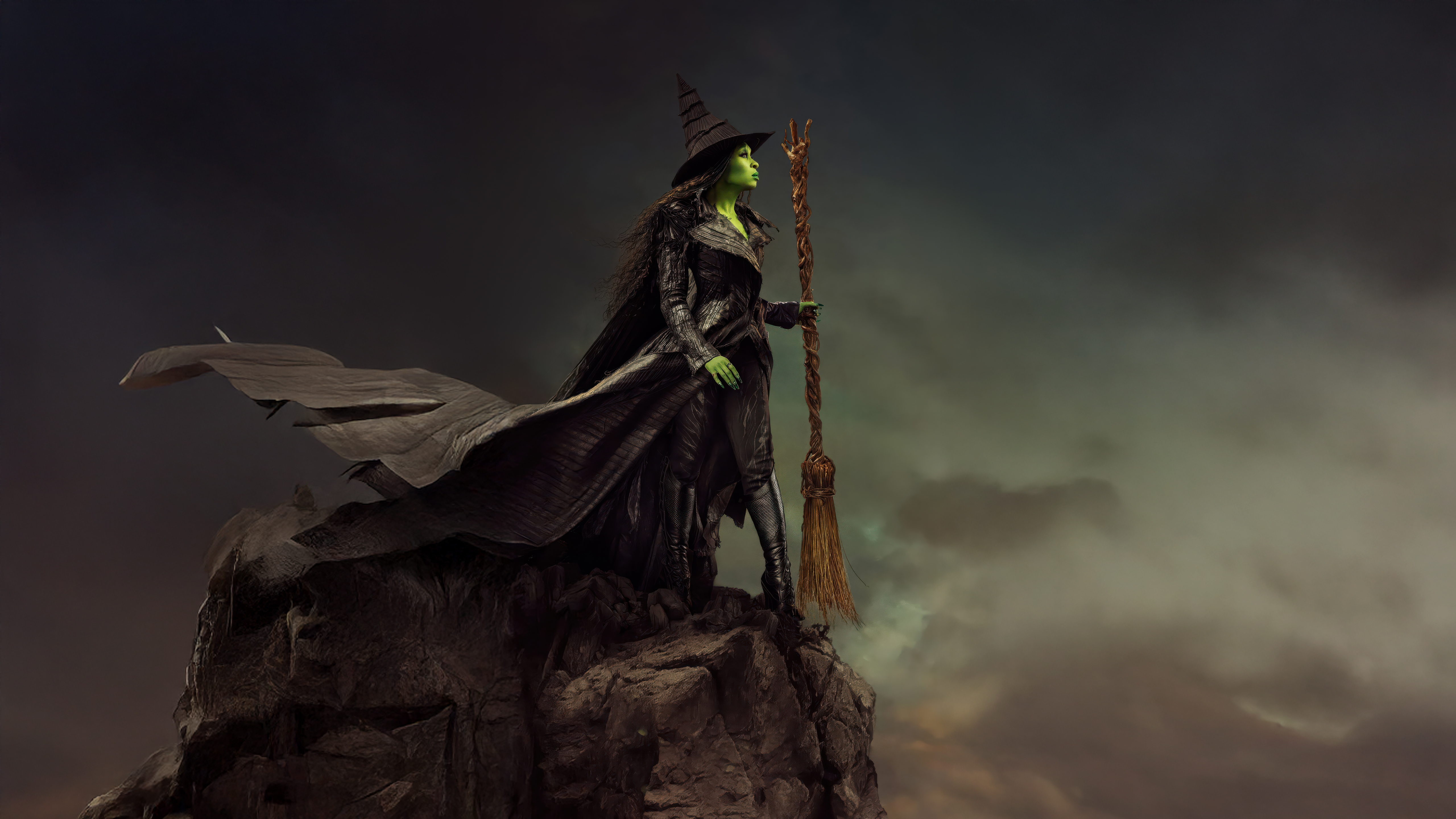 Elphaba In Wicked For Good Wallpaper, HD Movies Wallpaper, 4k Wallpaper Image, Background, Photos and Picture