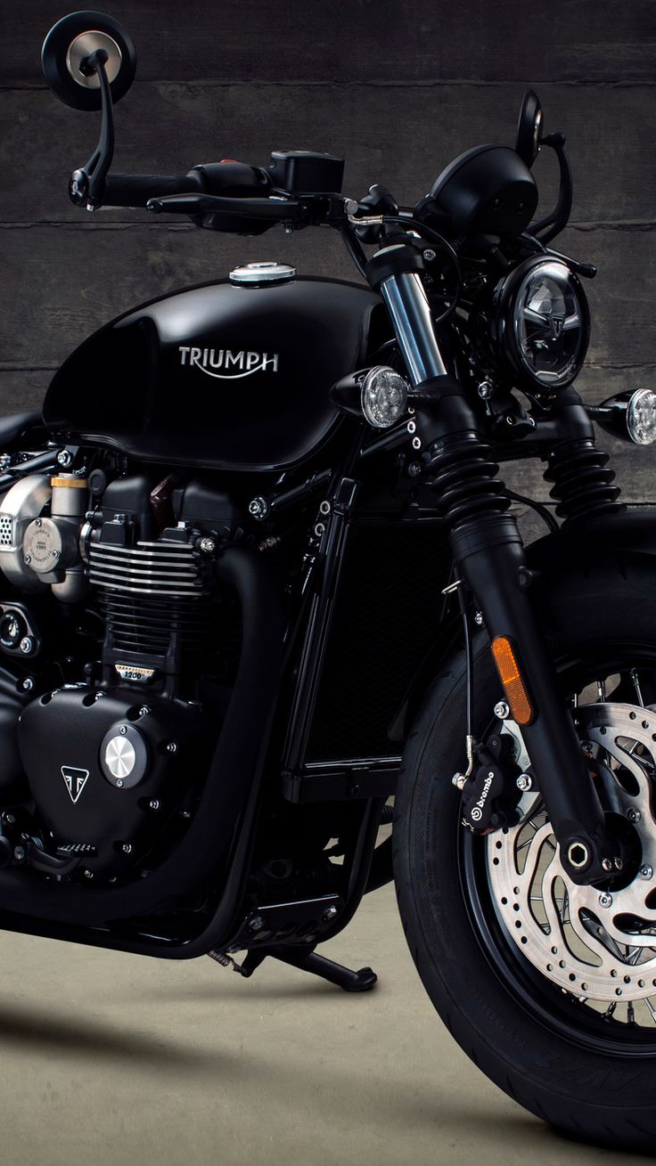Triumph Bonneville Bobber Motorcycle