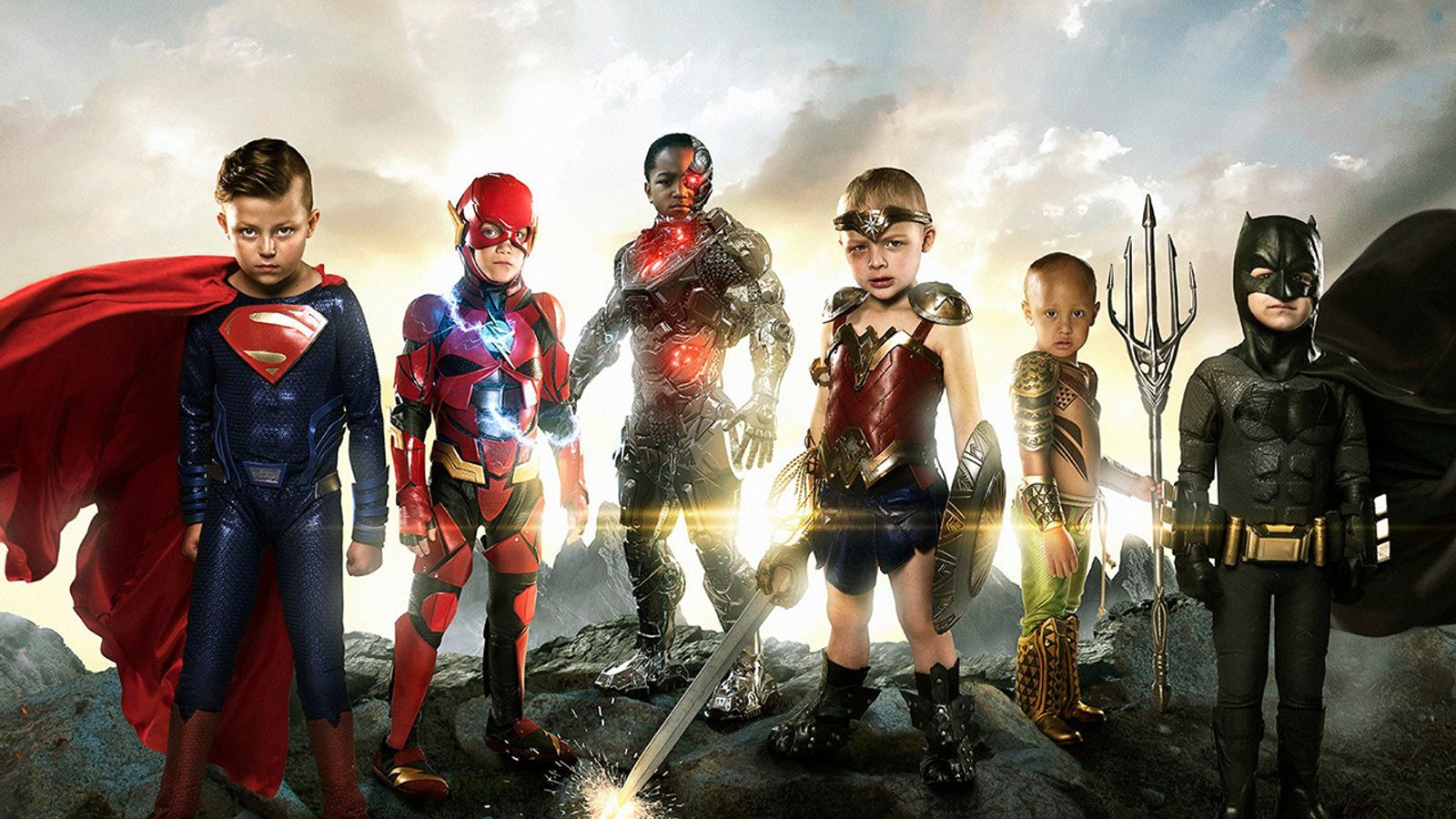You've got to see this epic superhero photo shoot of disabled kids's Parent