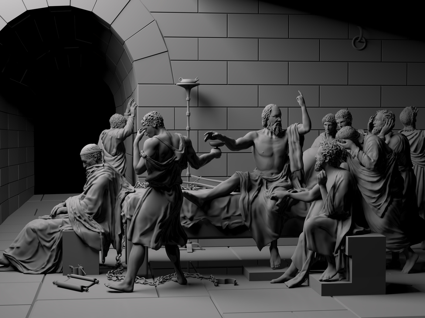 The Rookies death of Socrates (3D Converted)
