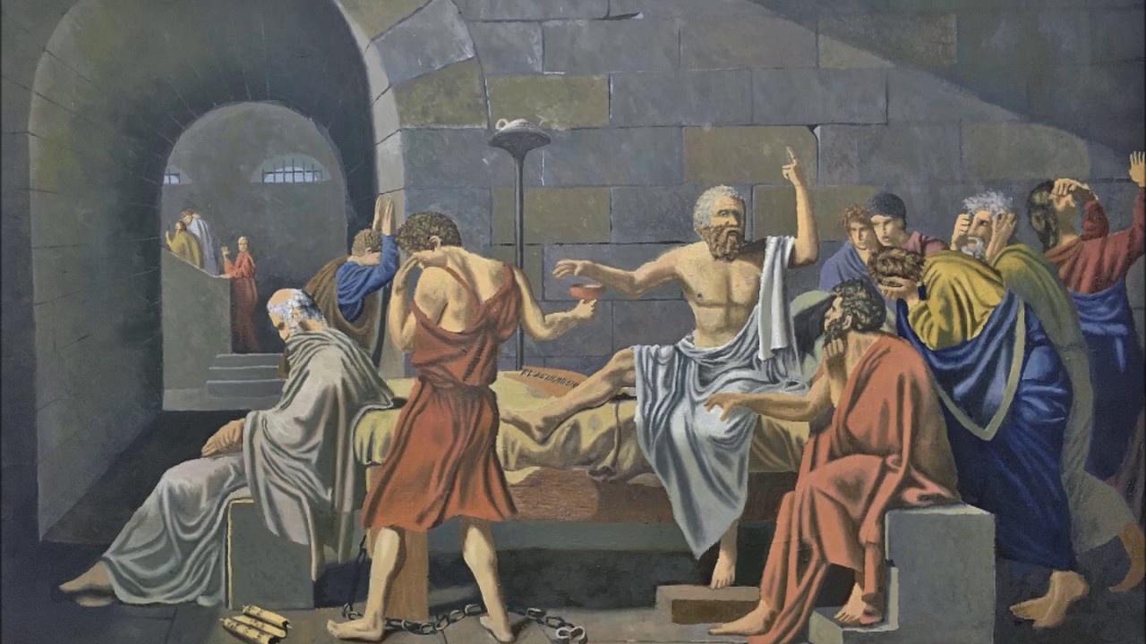 Time Lapse Painting of The Death of Socrates (no narration)