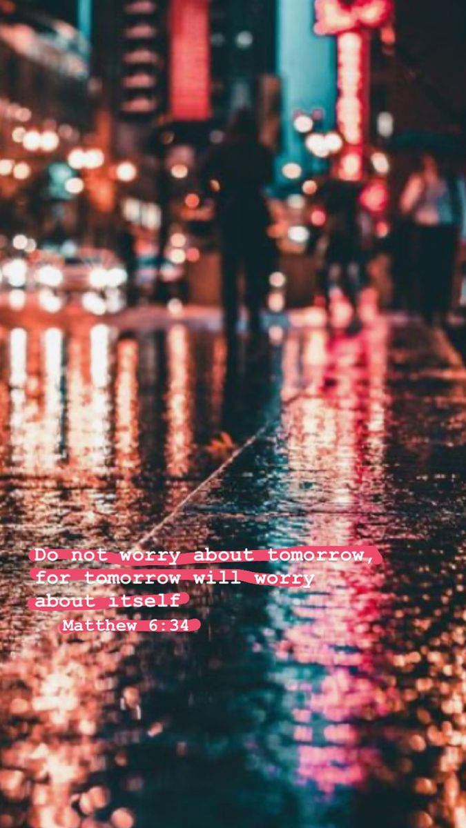 Matthew 6:34 wallpaper