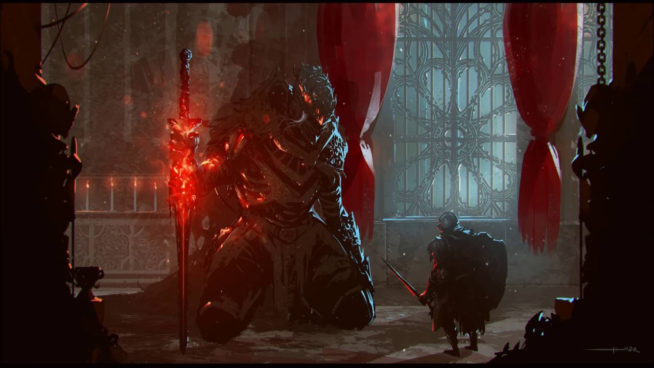 Lorian, Elder Prince And Lothric, Younger Prince (8 Bit) Souls III