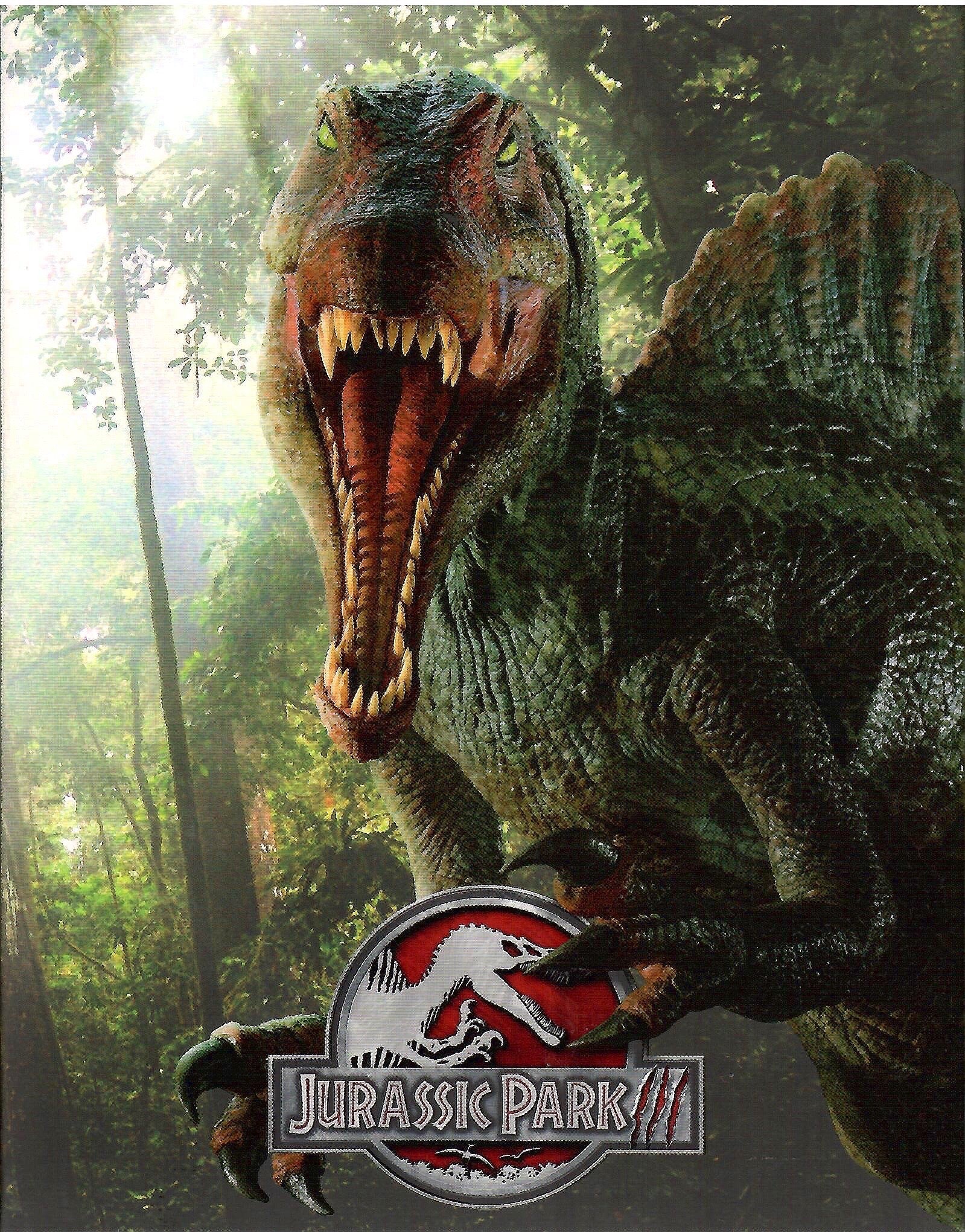 Jurassic Park III Full Slip SteelBook + Lenticular Magnet(FAC)(Czech)