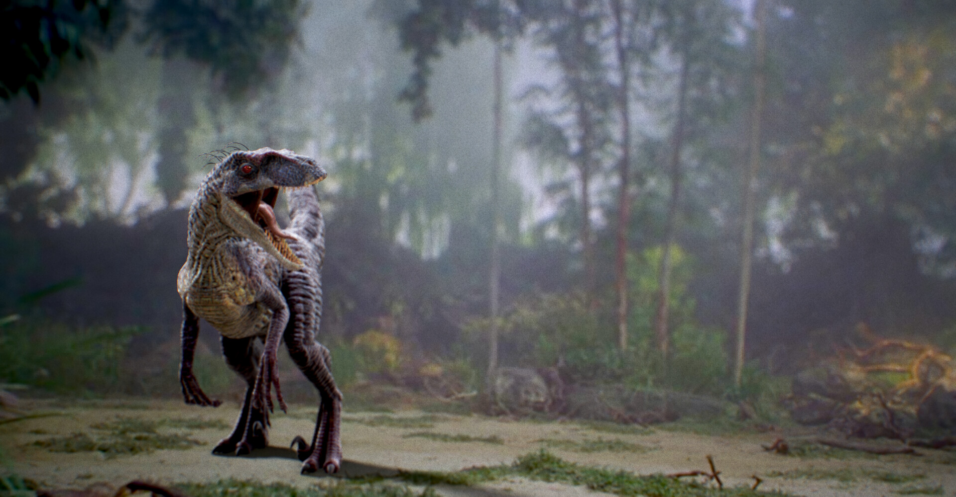 Radek Hrabal. JURASSIC PARK III. - ( Fan Art )